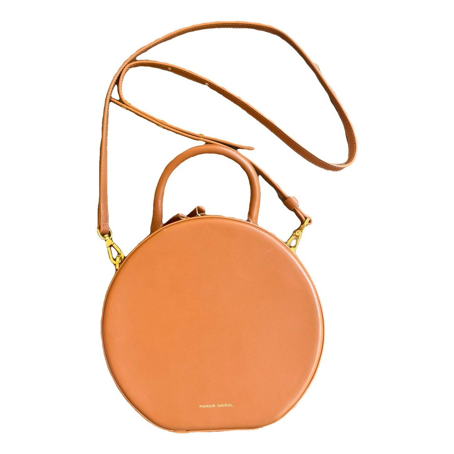 Mansur Gavriel Circle leather crossbody bag