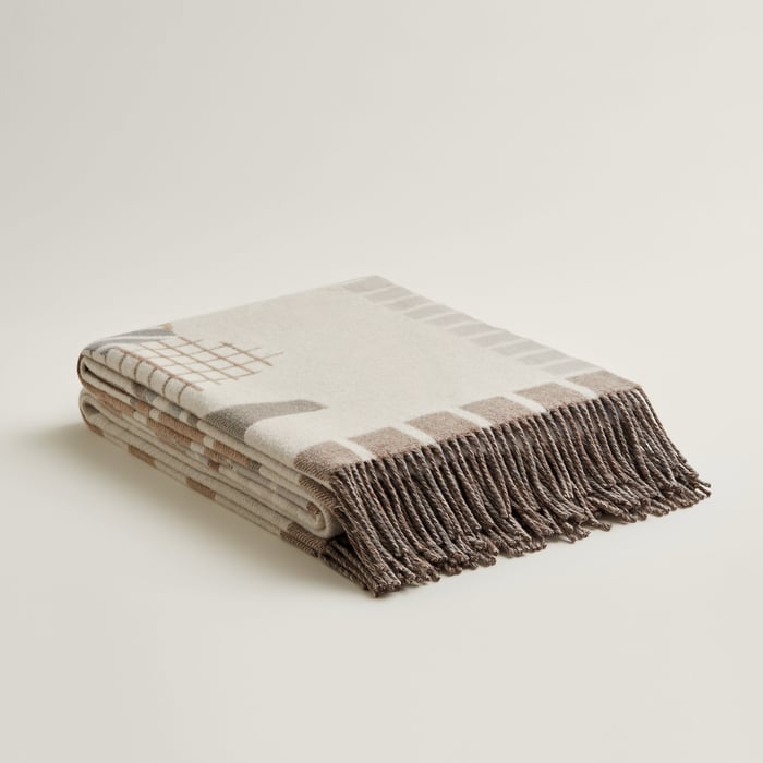 Naturel Patchwork Saddle Blanket