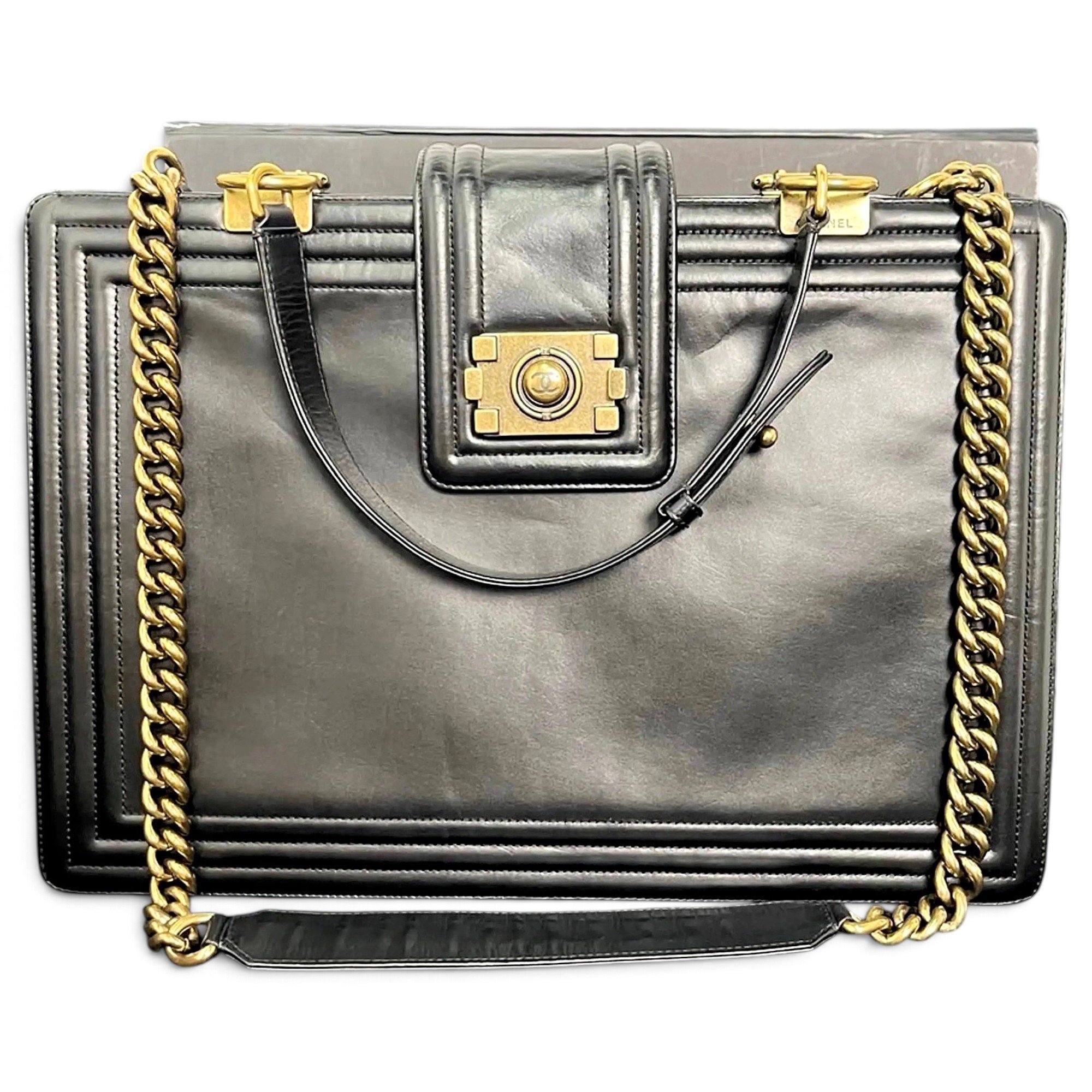 Boy leather handbag