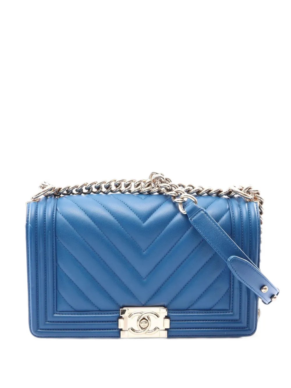 2016-2017 Boy chevron v-stitch shoulder bag