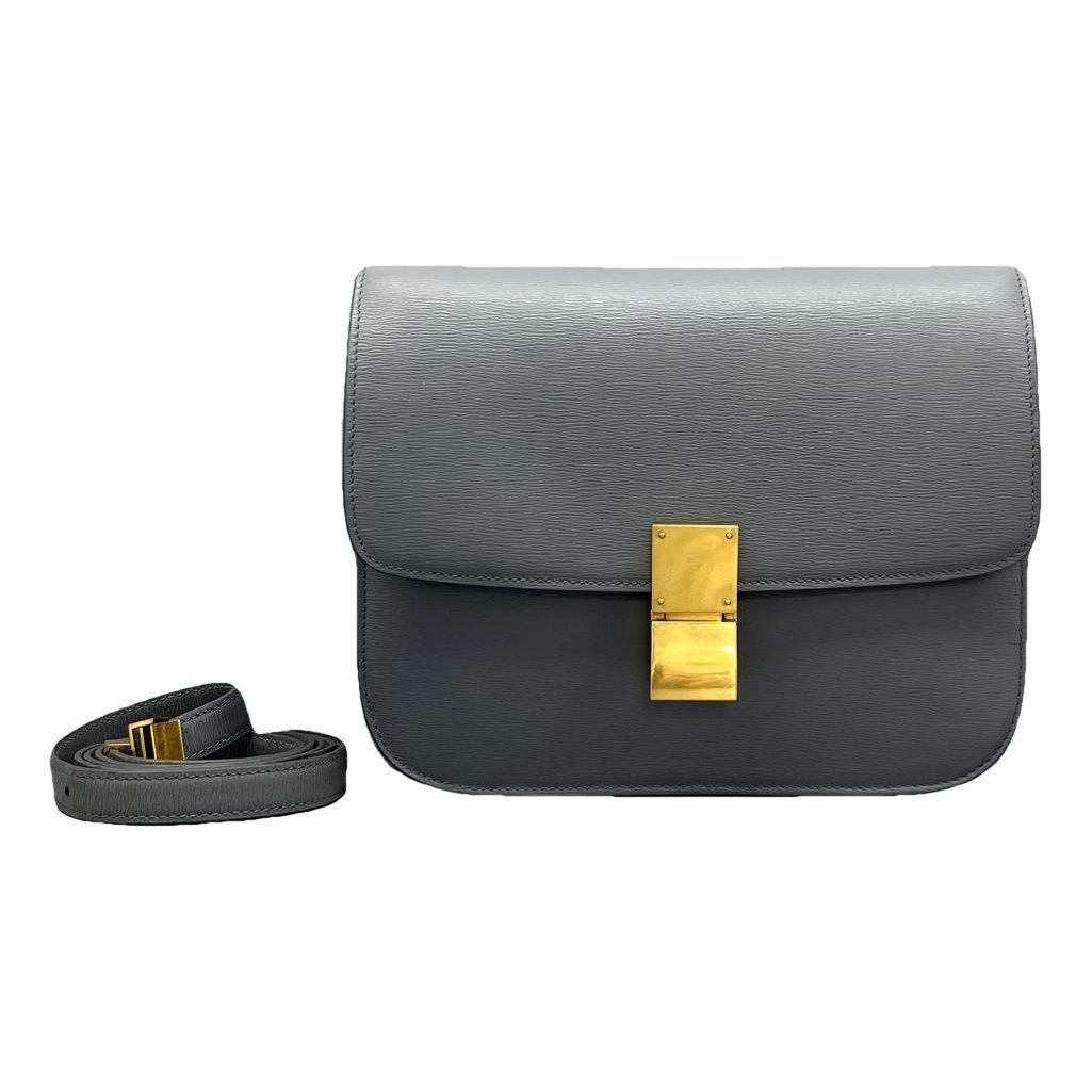 Classic leather handbag