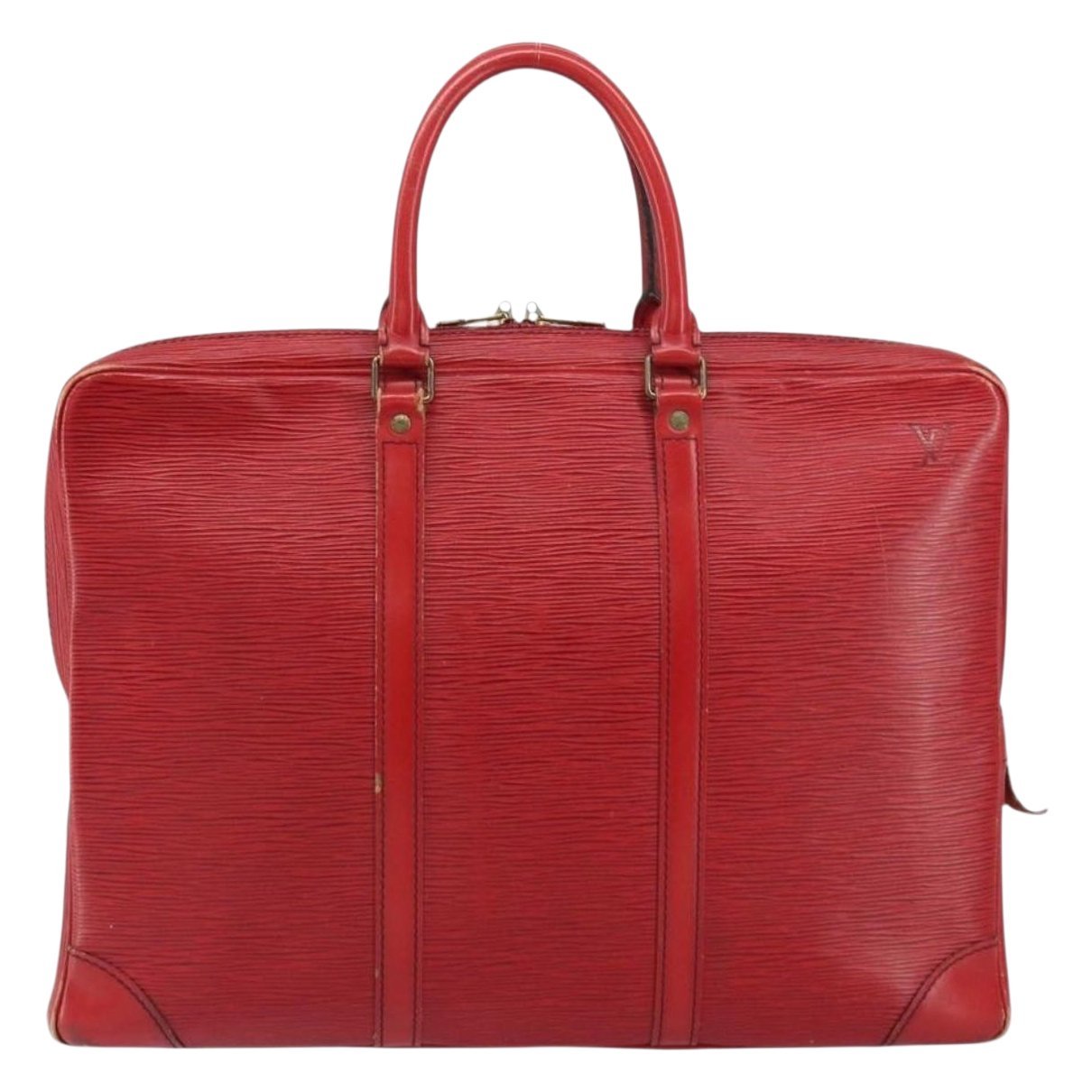 Porte Documents Voyage leather bag