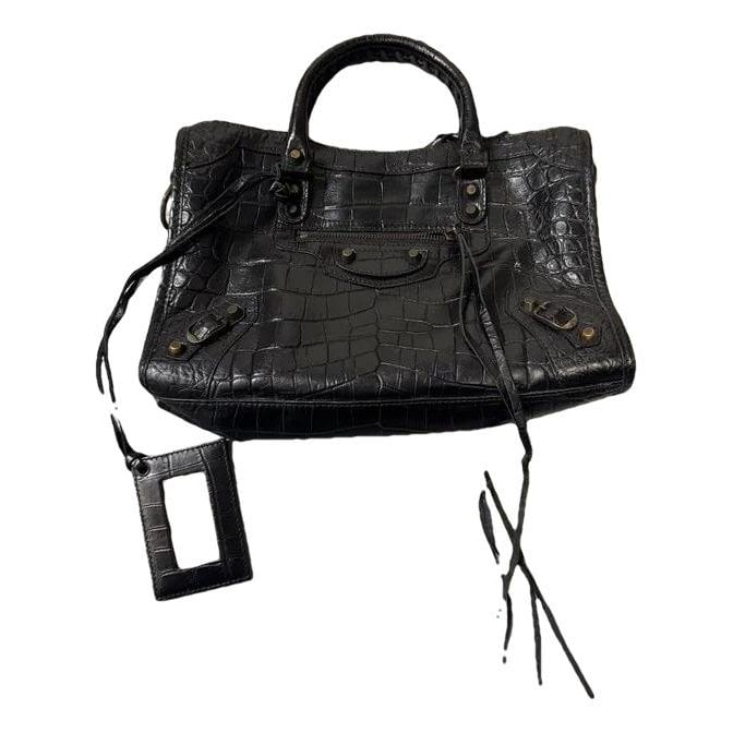 Leather handbag