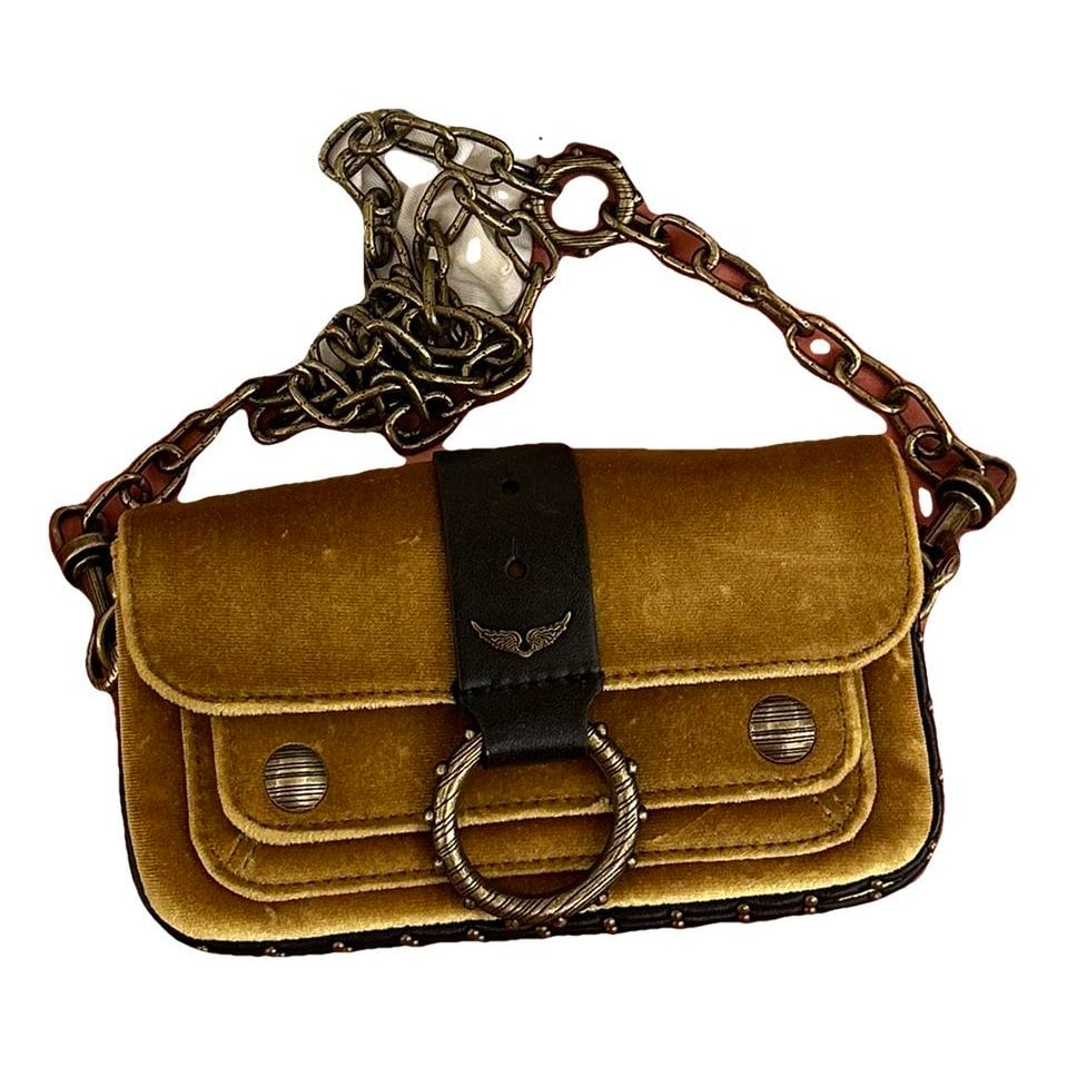 Kate Wallet velvet handbag