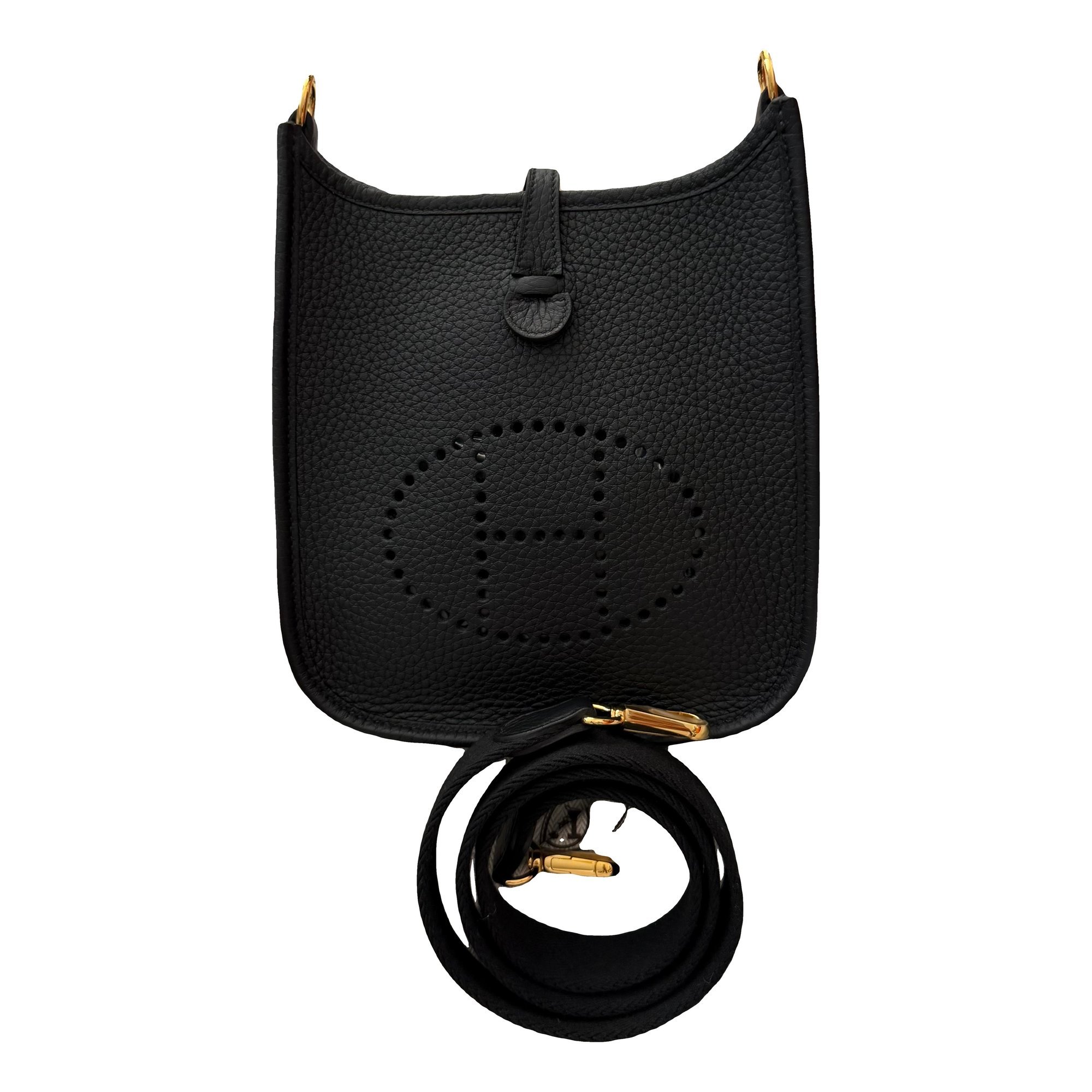 Mini Evelyne leather crossbody bag