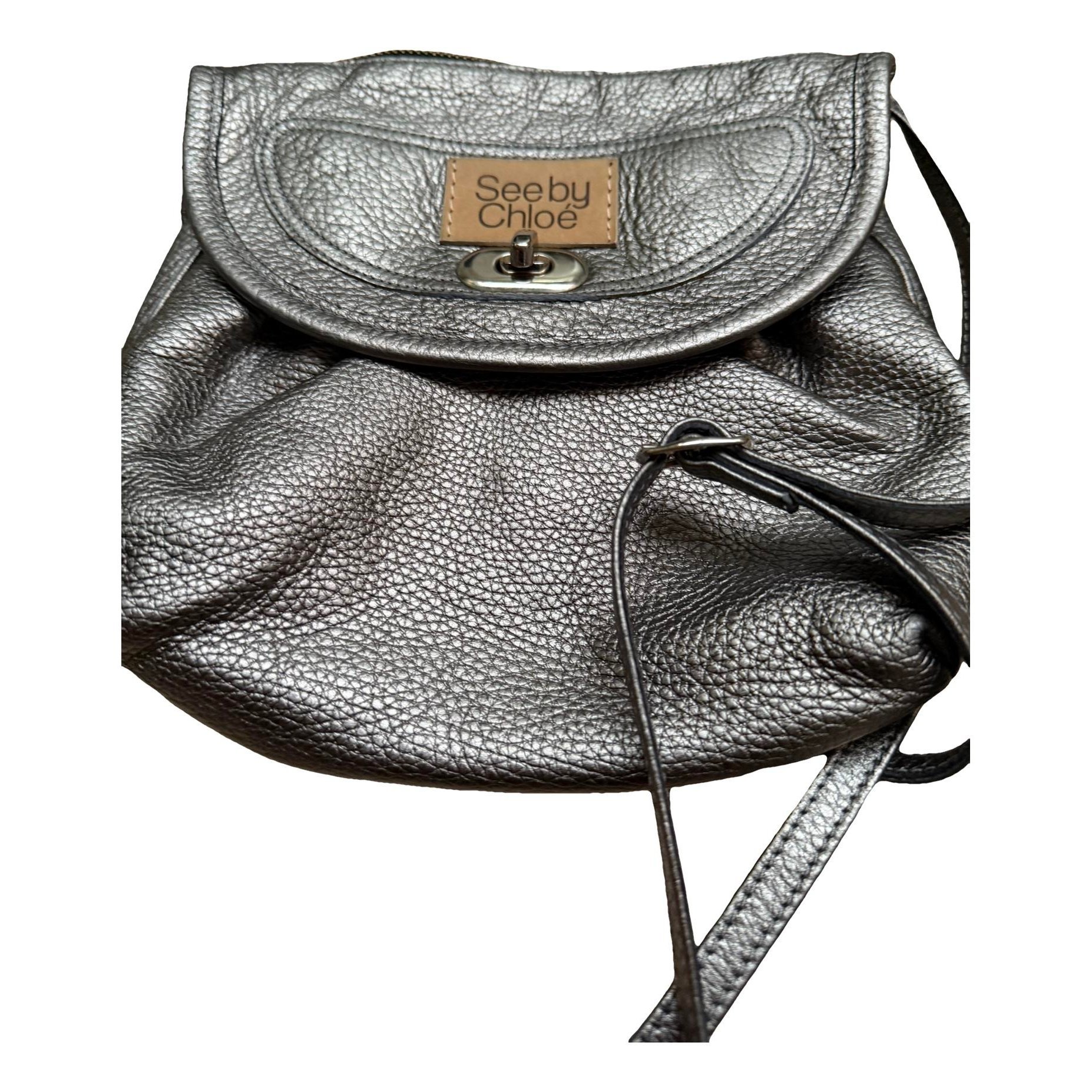 Leather handbag
