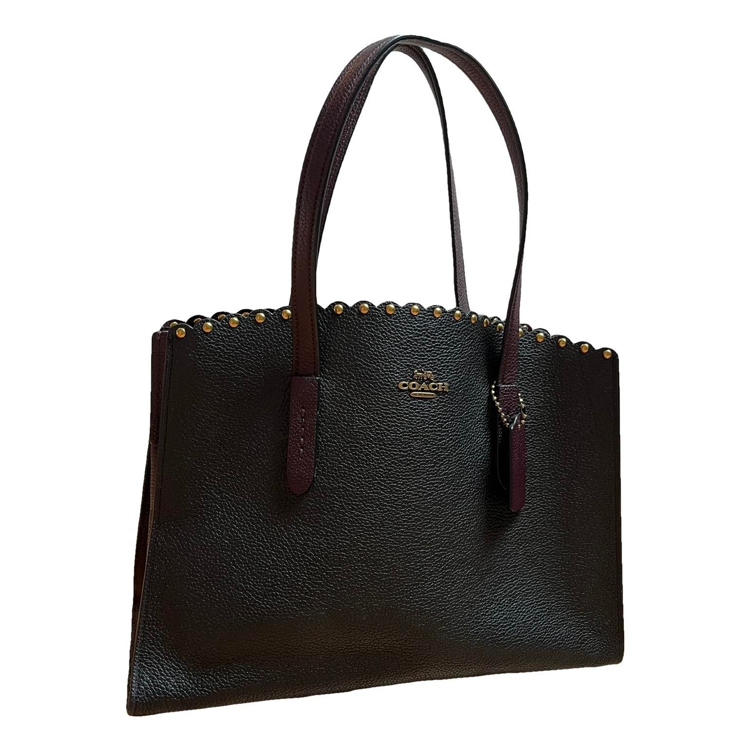 Leather handbag