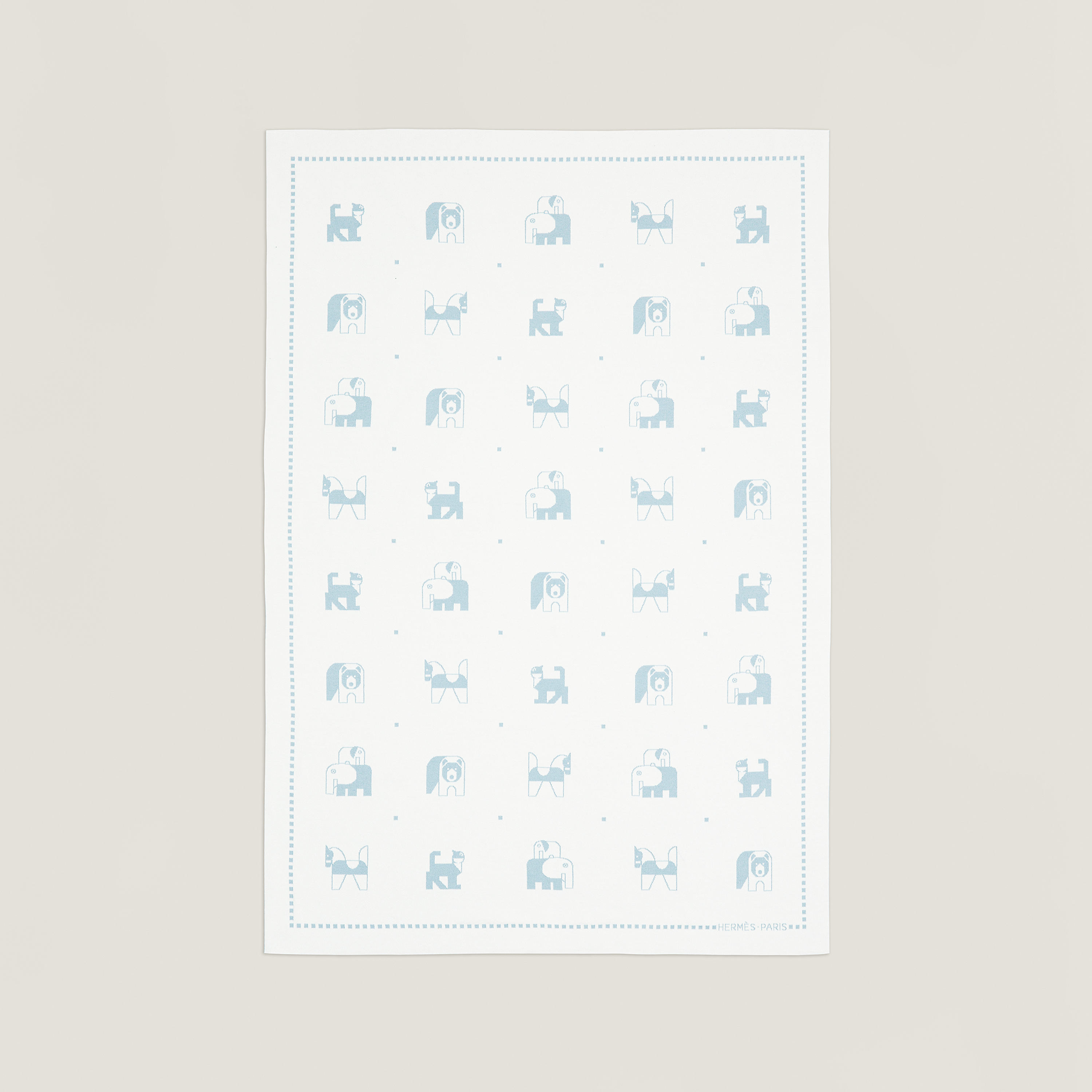 Animaux Blocks blanket