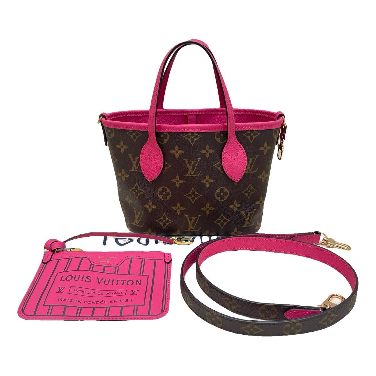 Neverfull leather tote