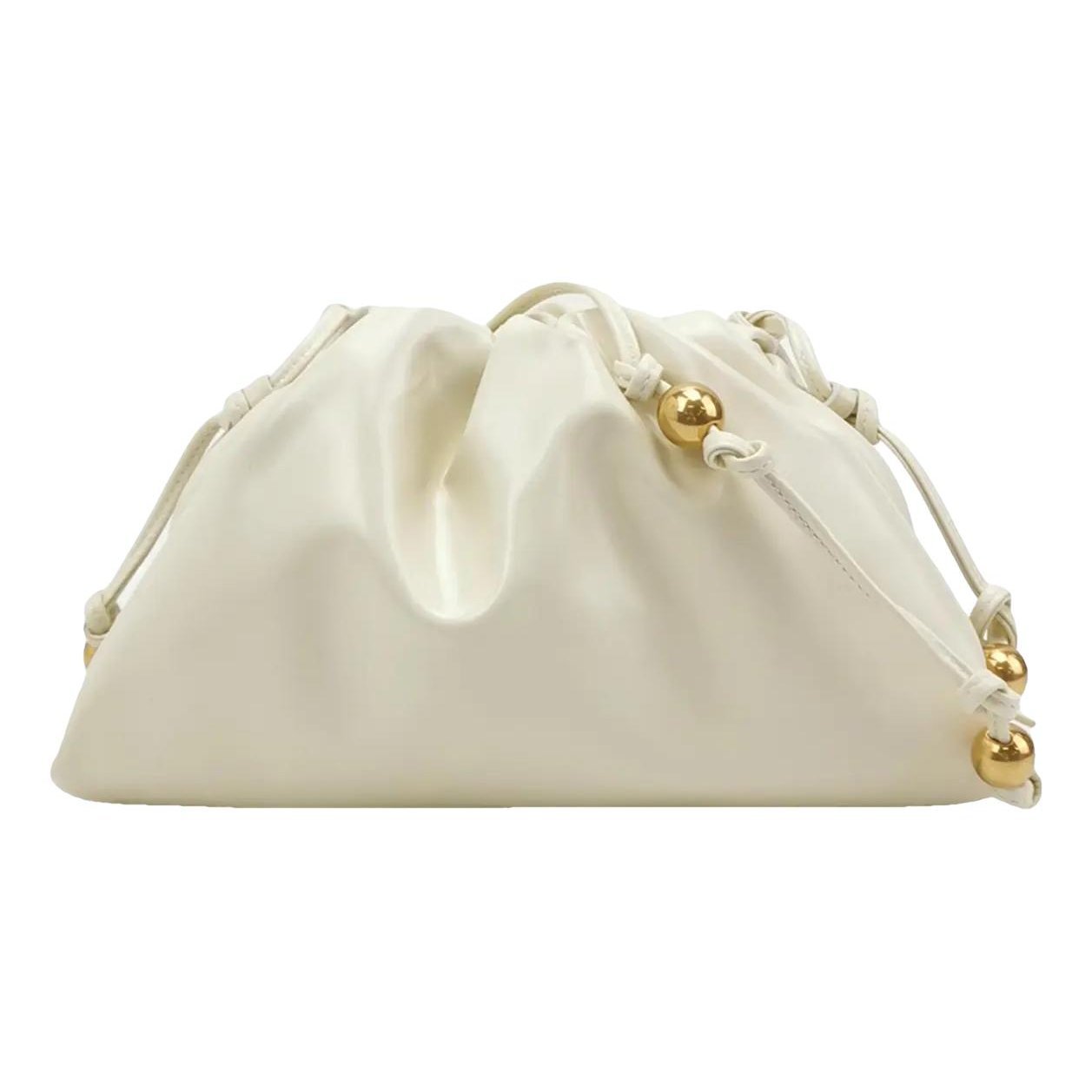 Pouch leather crossbody bag