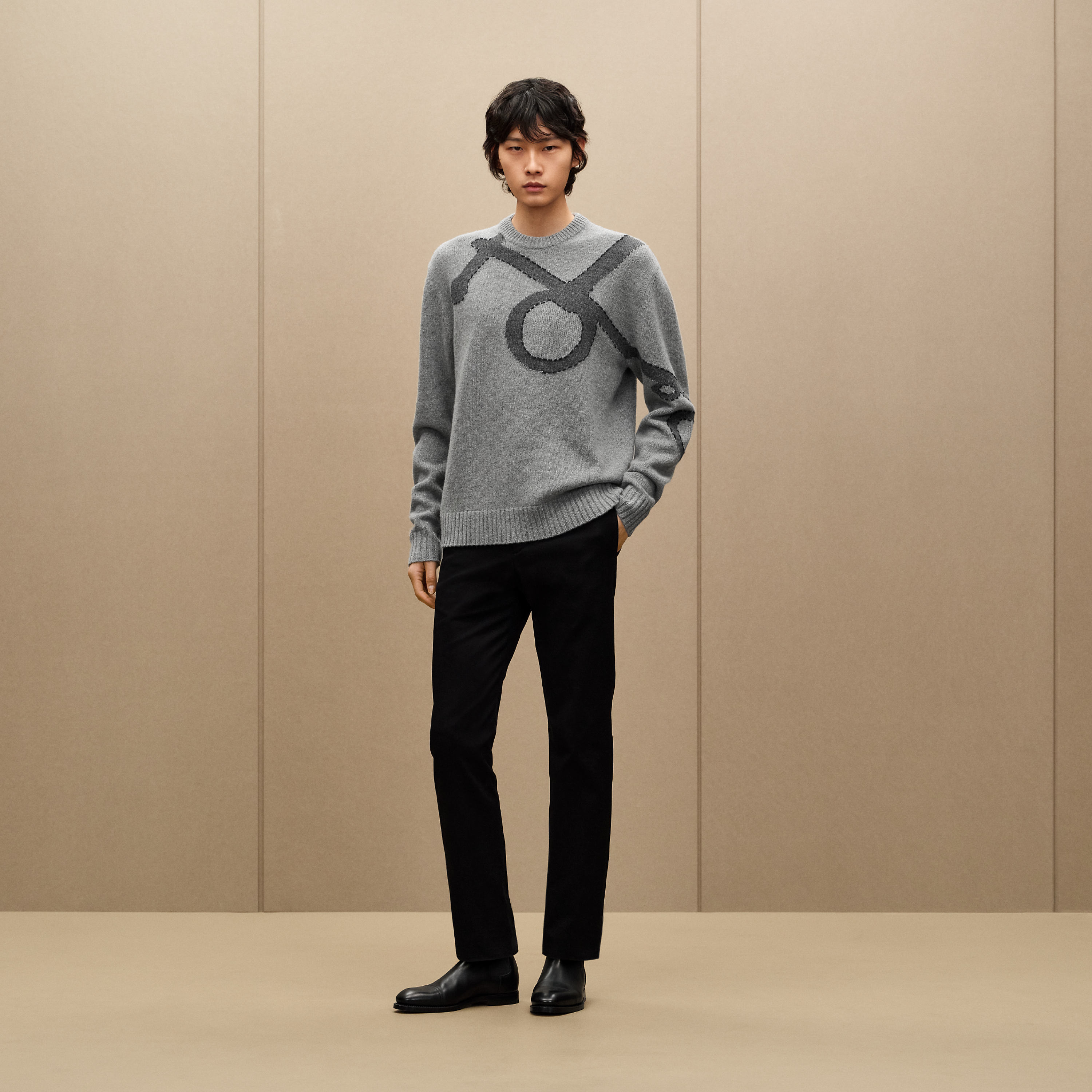 "Maxi Mors Sellier" crewneck sweater