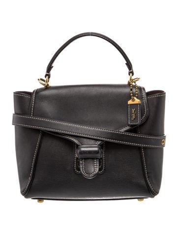 Leather Top Handle Bag