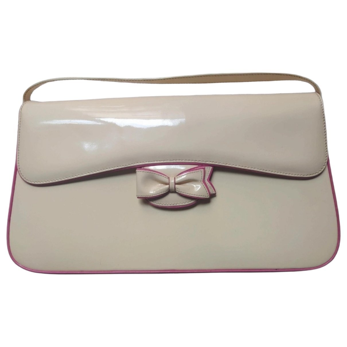 Patent leather handbag