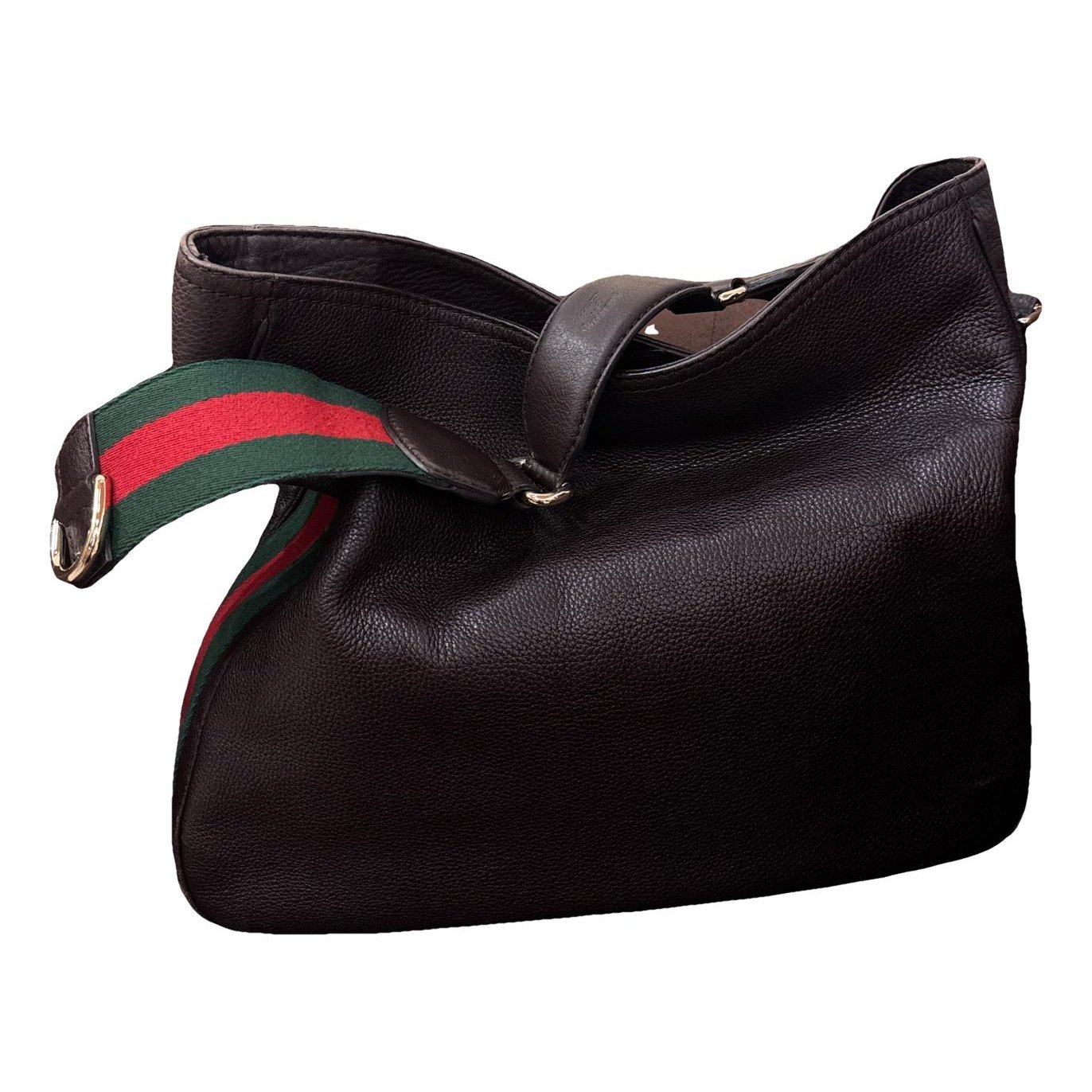 Hobo leather handbag
