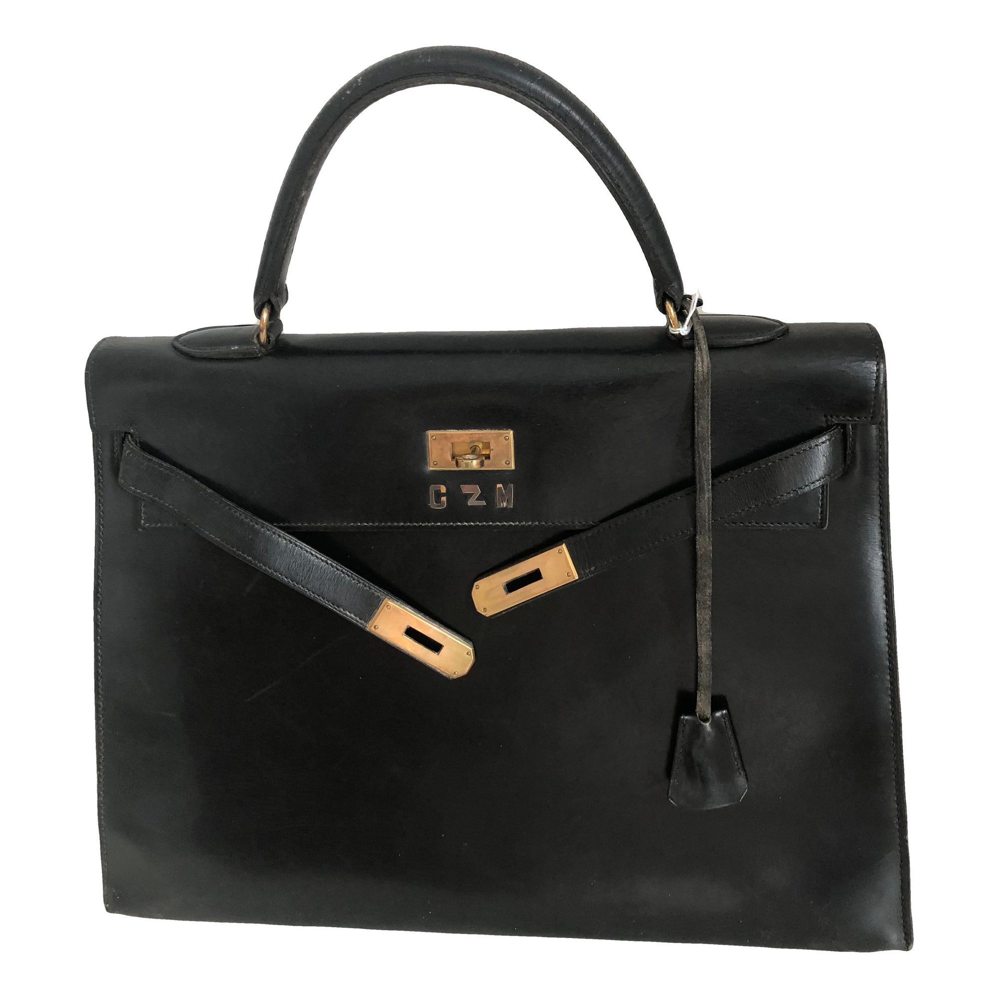 Kelly 35 leather handbag