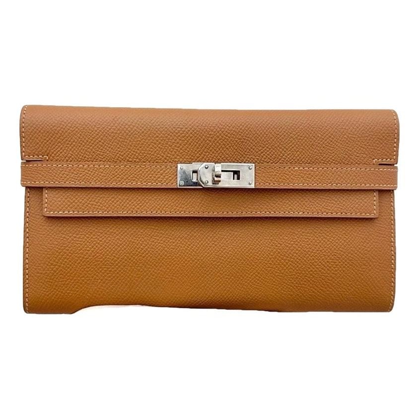 Kelly to go leather clutch bag