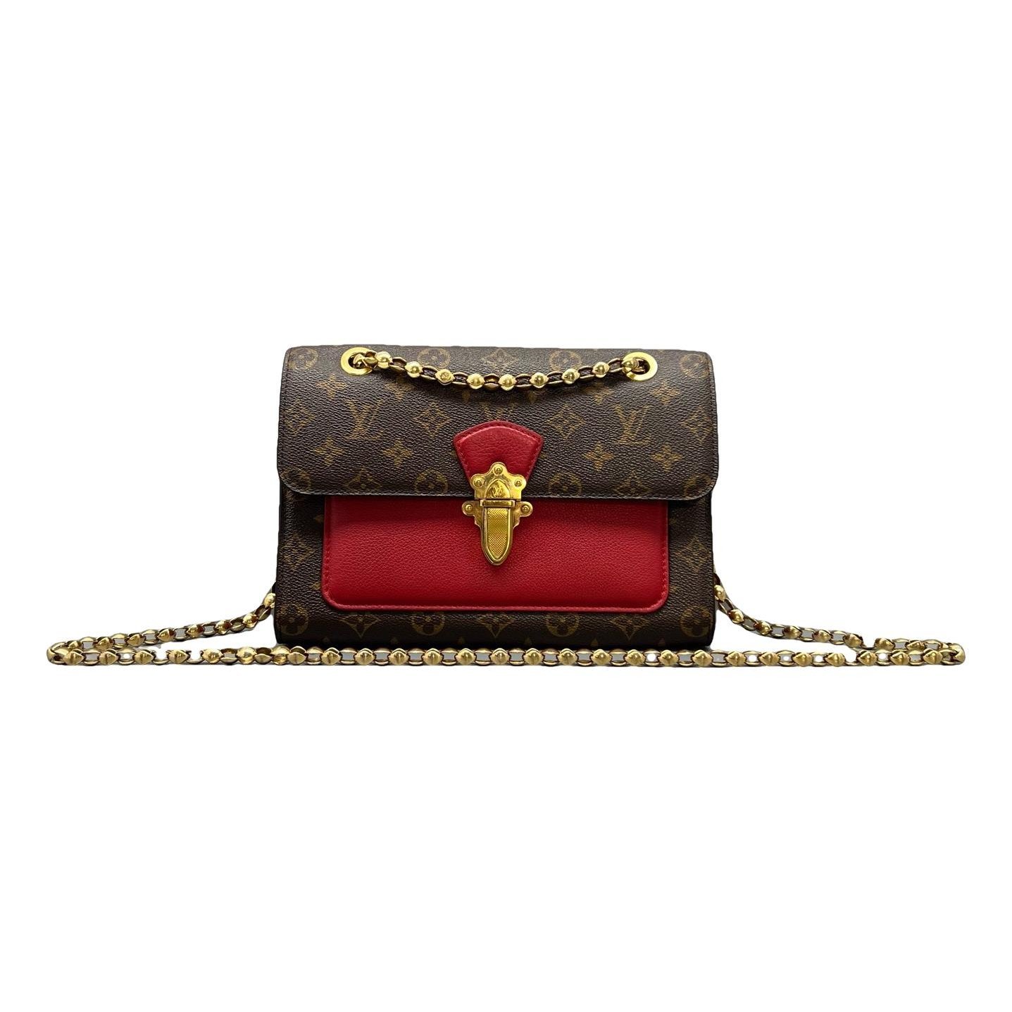 Victoire leather handbag