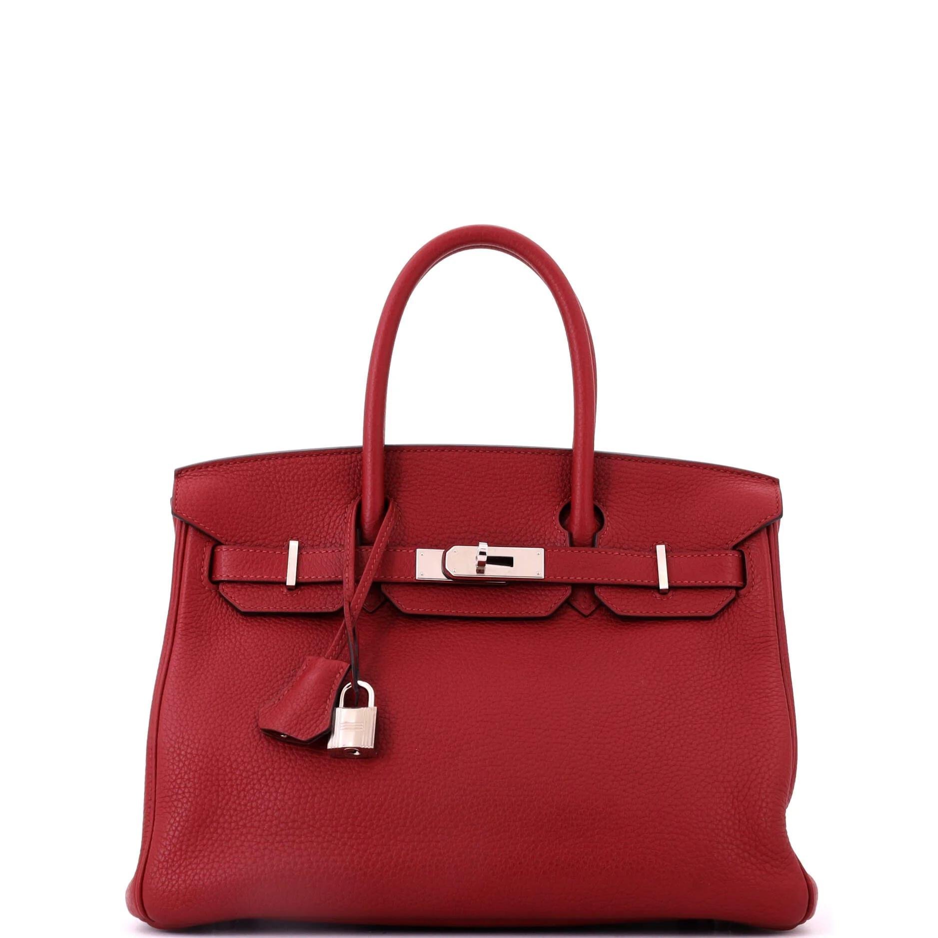Birkin 30 leather tote