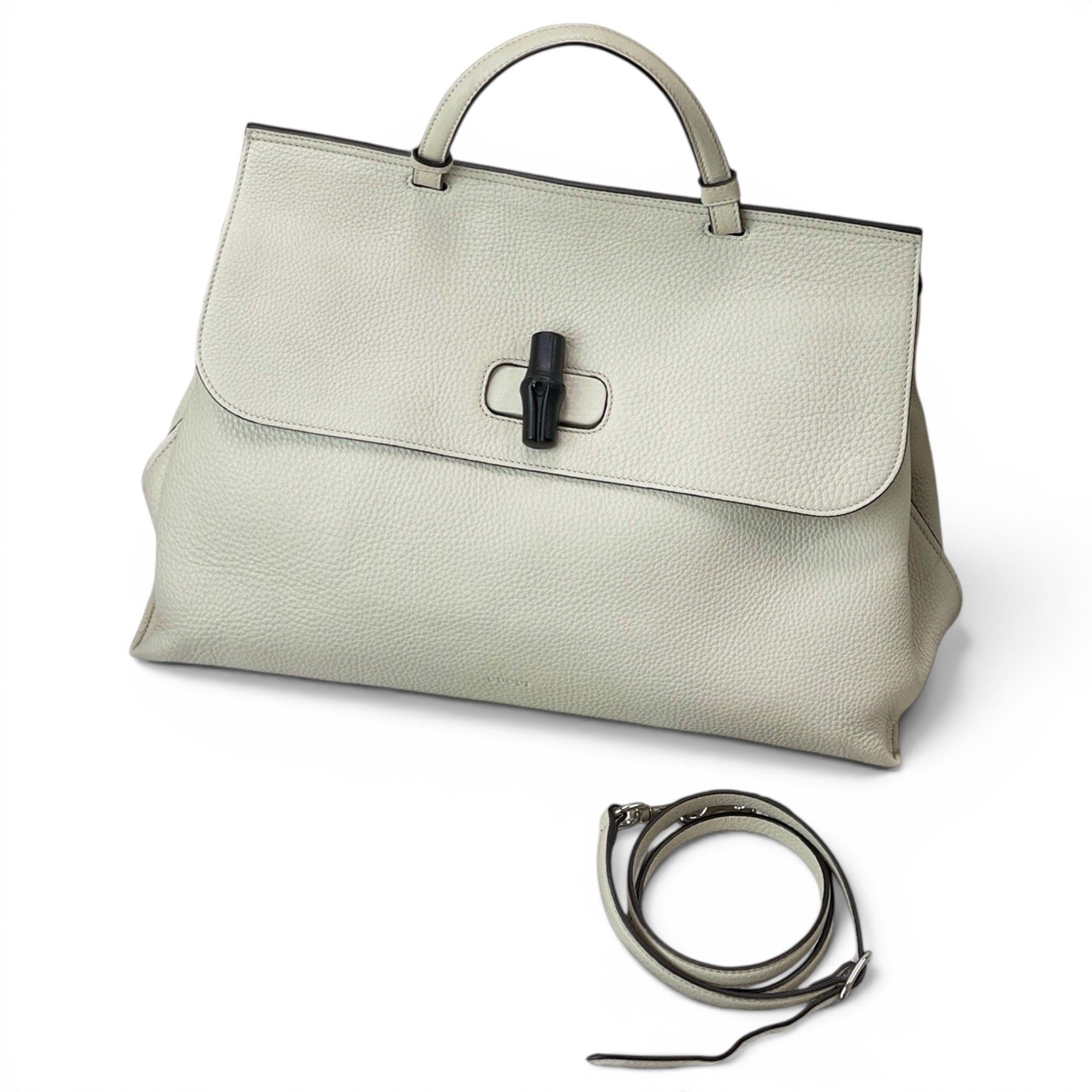 Bamboo Daily Top Handle leather handbag