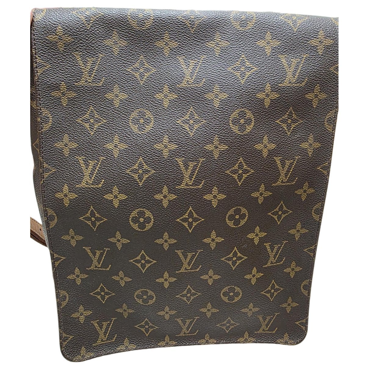 Musette leather crossbody bag
