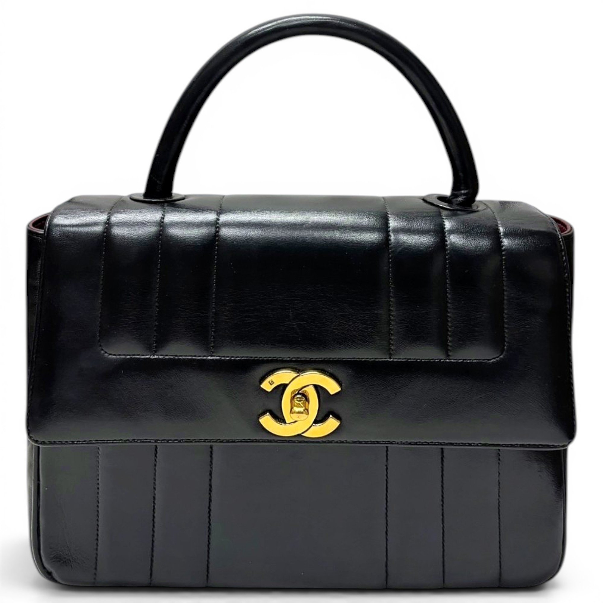 Mademoiselle leather handbag