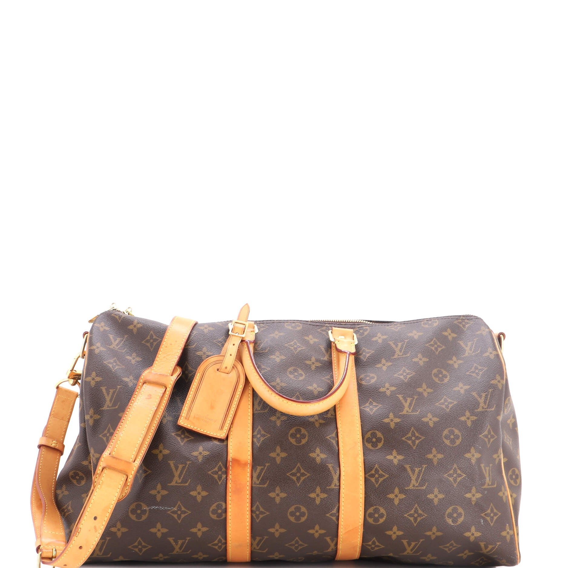Keepall Bandouliere Bag Monogram Canvas 45