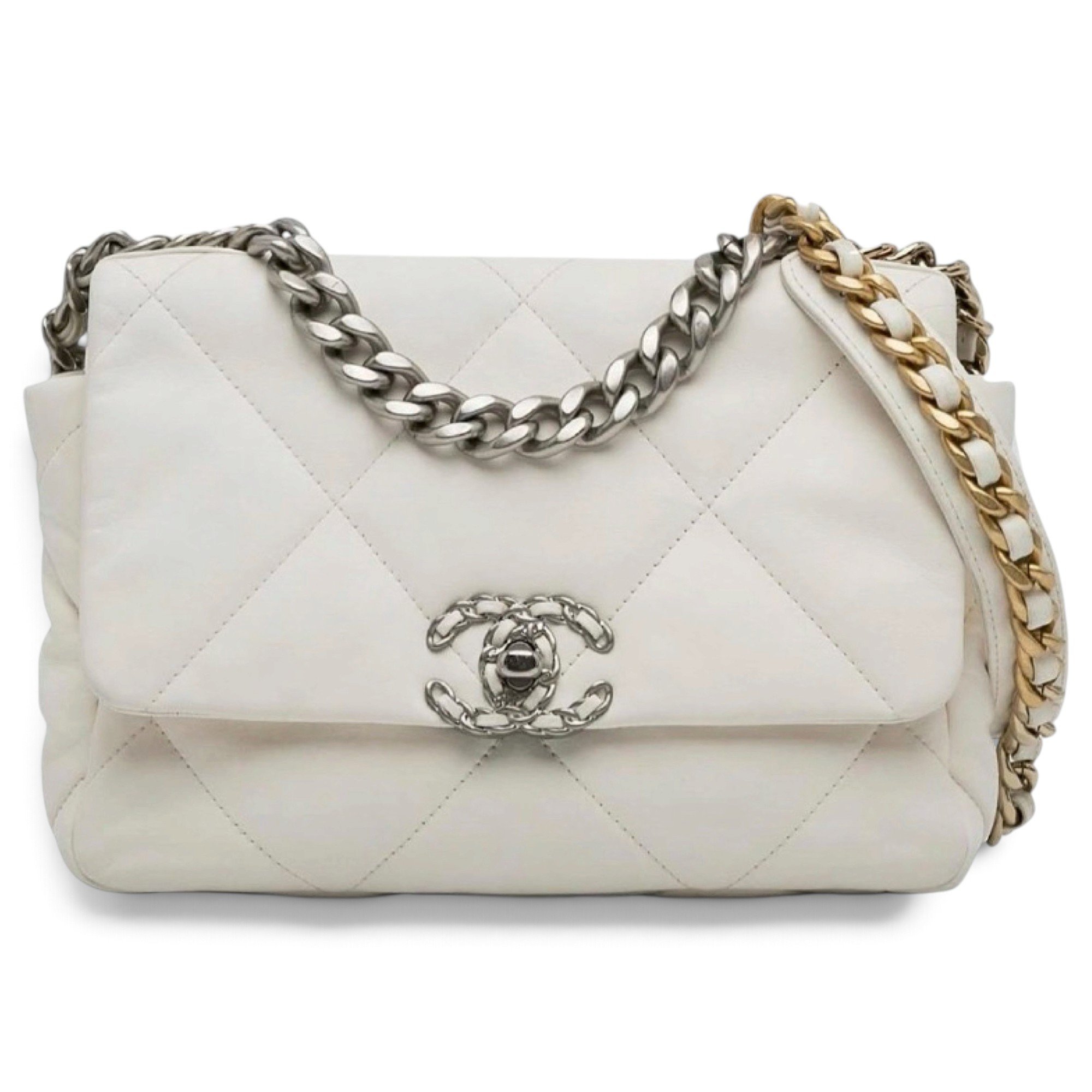 Chanel 19 leather handbag