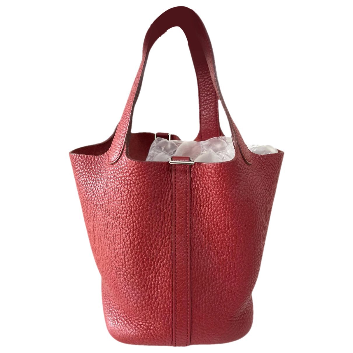 Picotin leather handbag