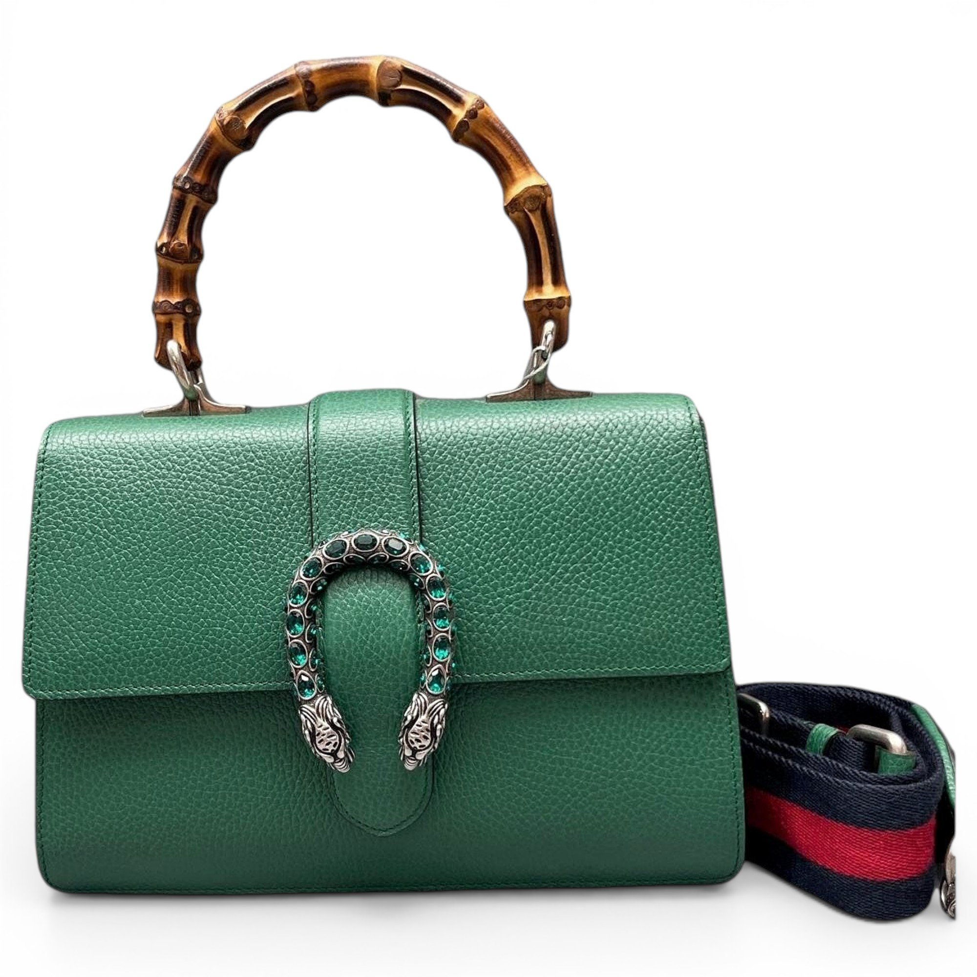 Dionysus Bamboo leather handbag