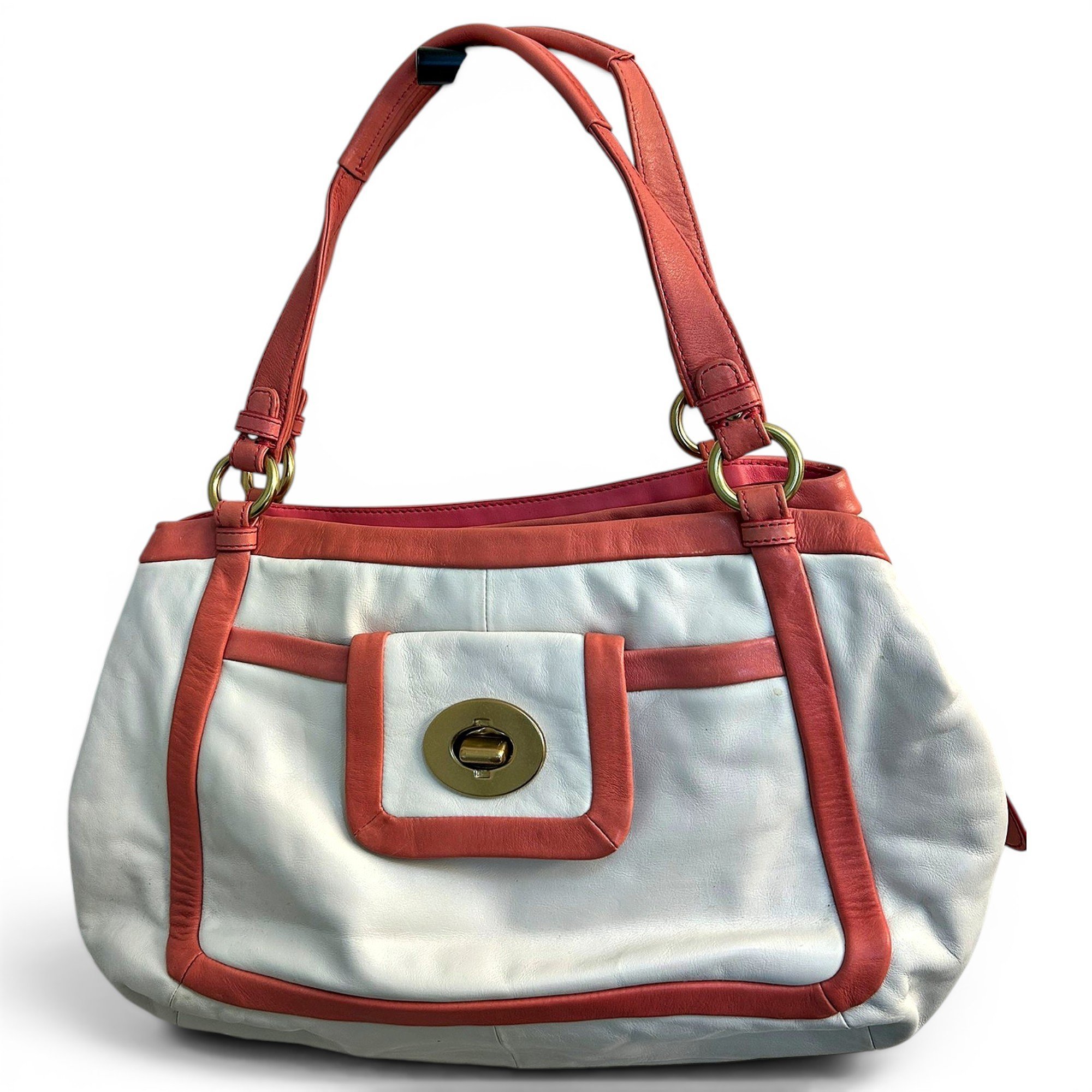 Leather handbag
