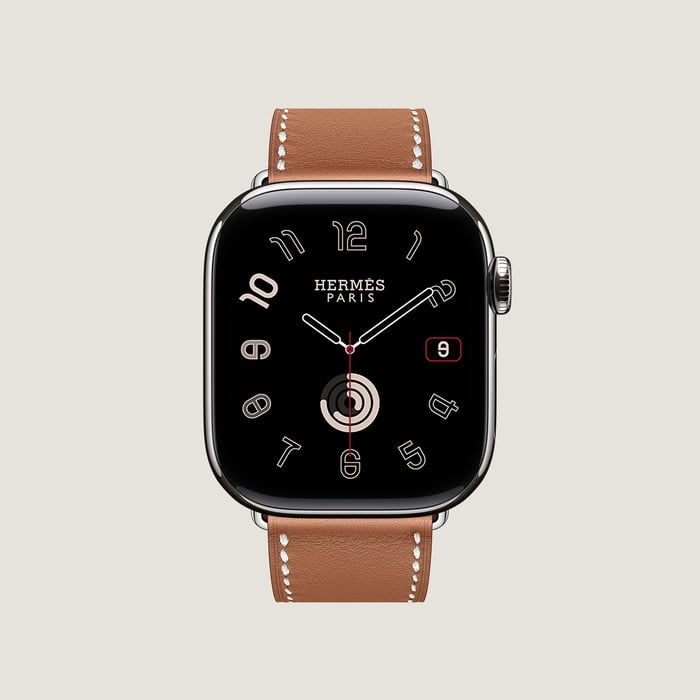 Gold Band Apple Watch Hermès Single Tour 42 MM