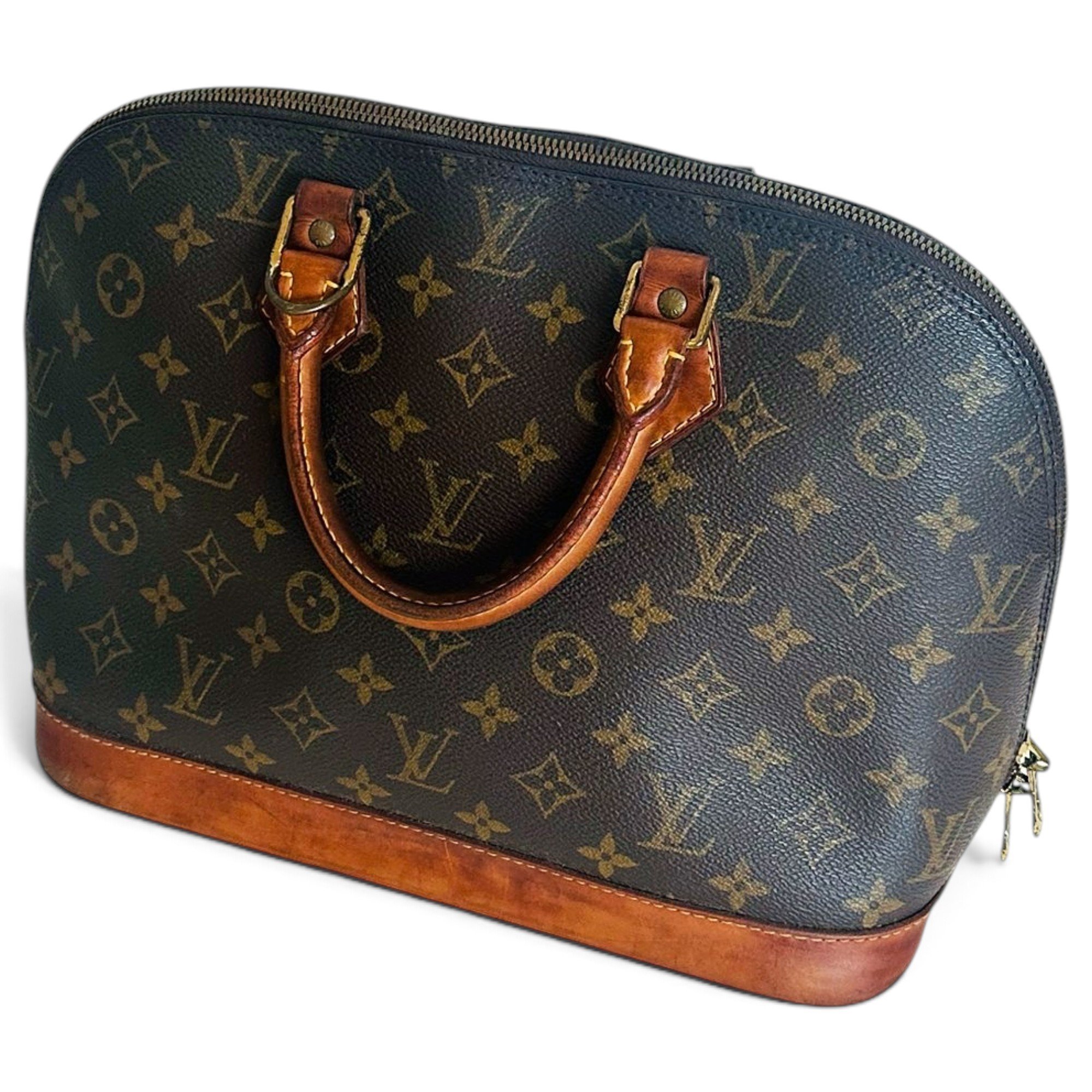 Alma leather handbag