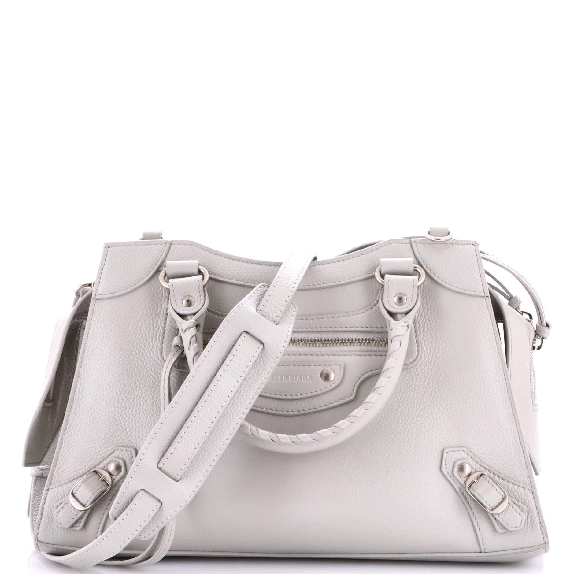 Leather tote