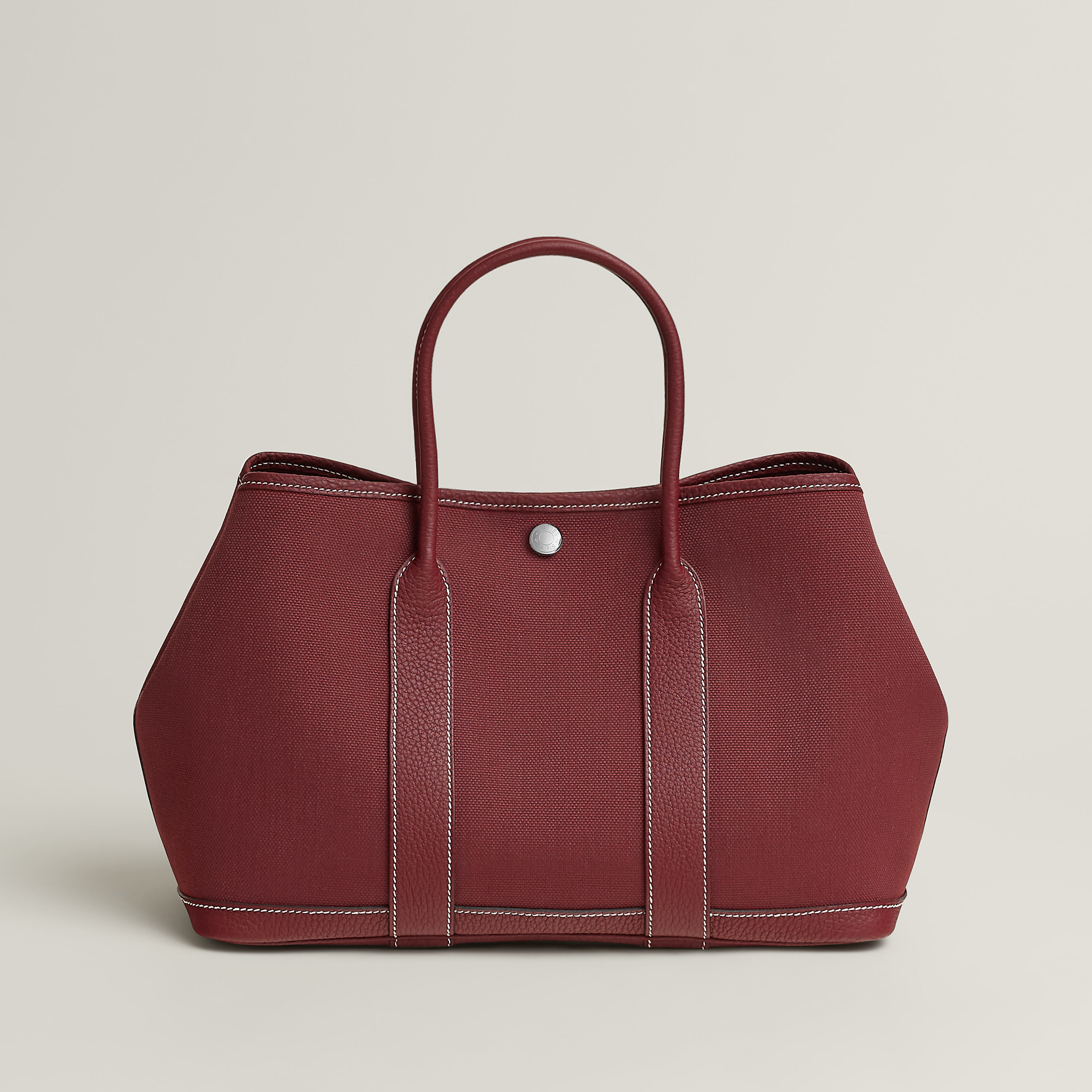 Hermès Garden Party 30 30 cm calfskin Rouge H