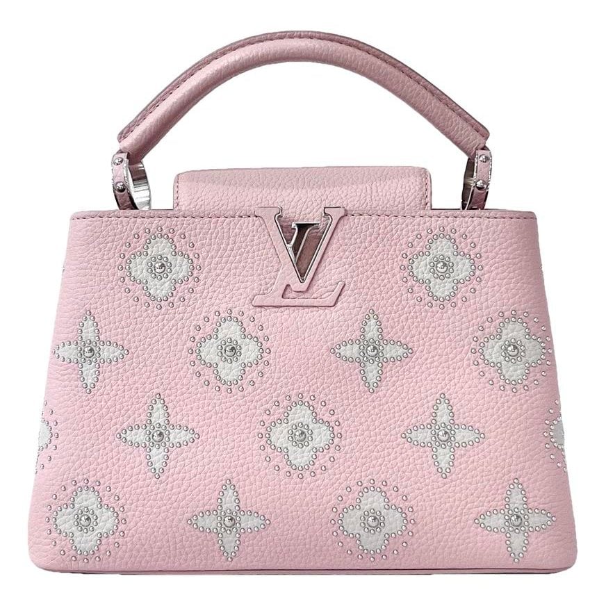 Capucines leather handbag
