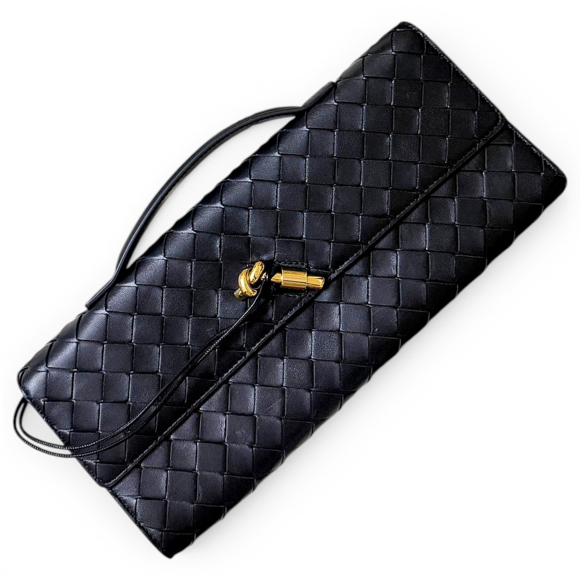 Andiamo leather clutch bag