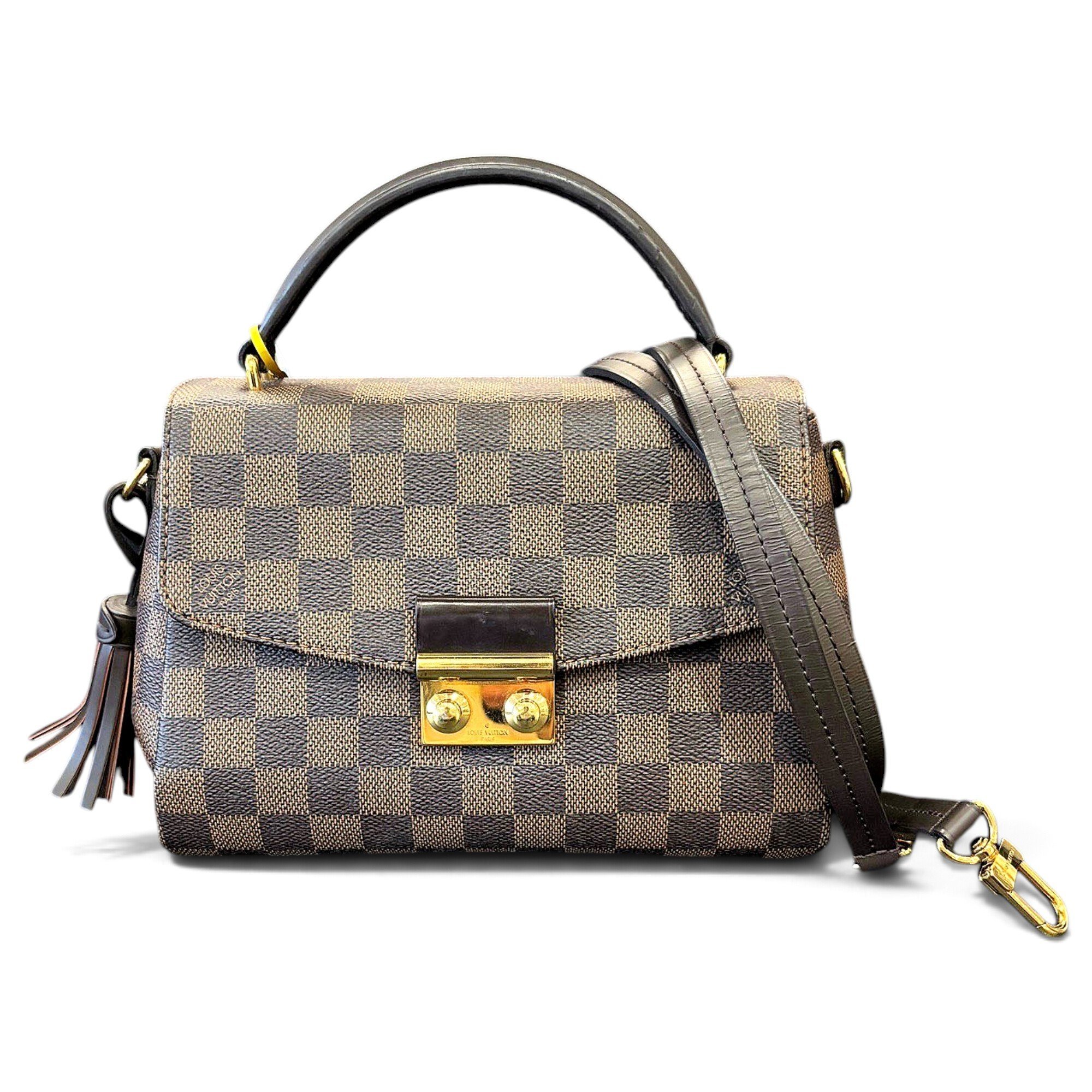 Croisette leather handbag