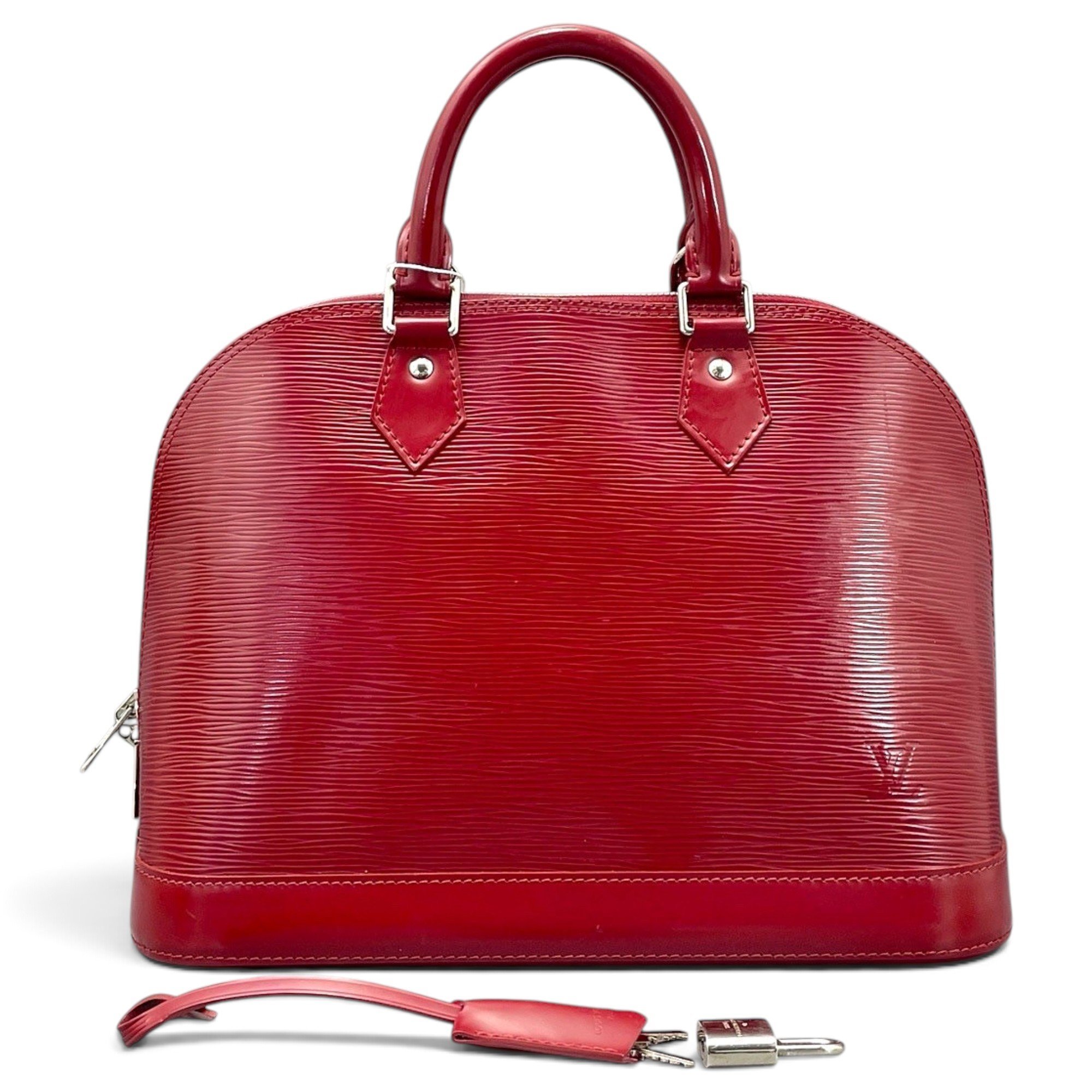 Louis Vuitton Alma leather handbag
