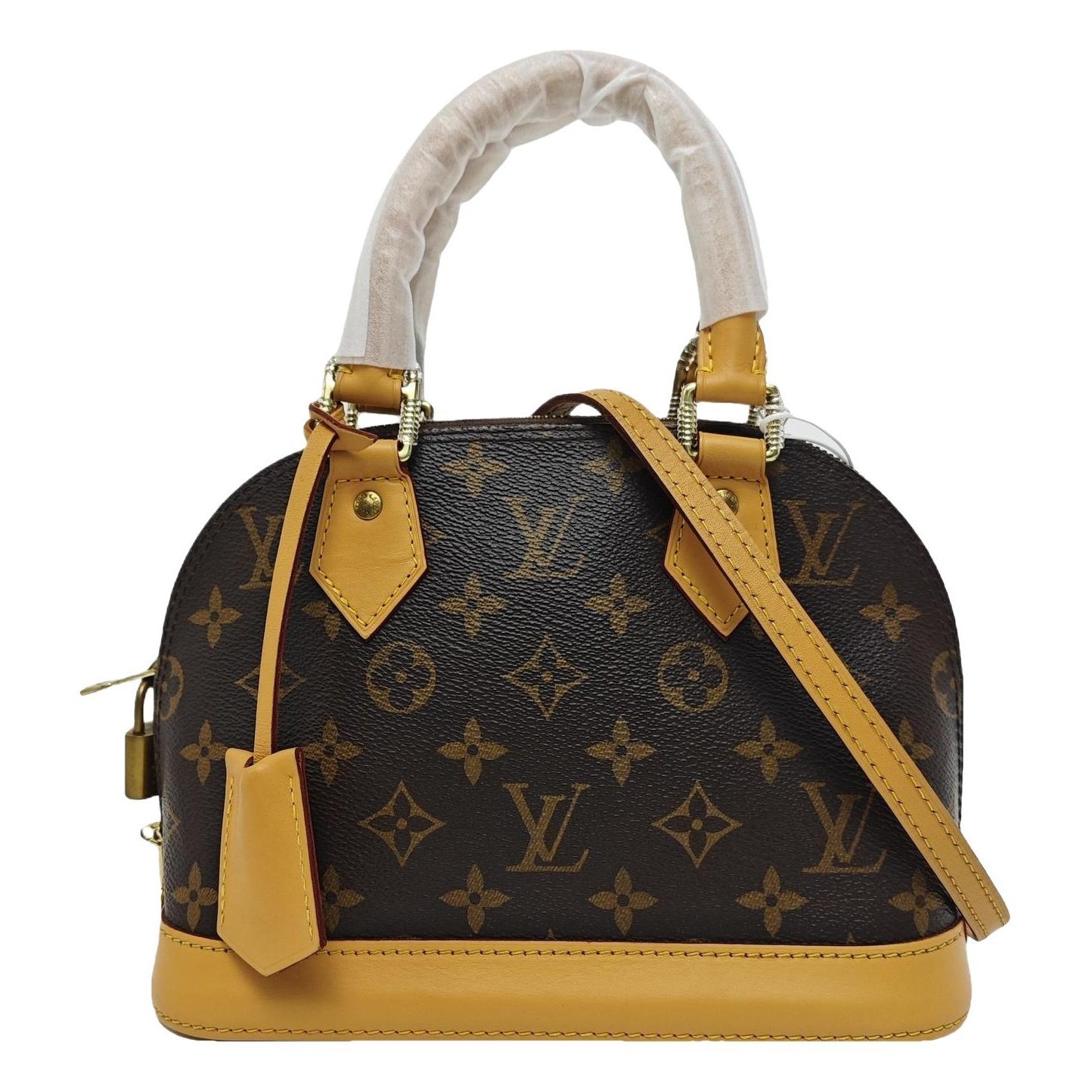 Alma leather handbag