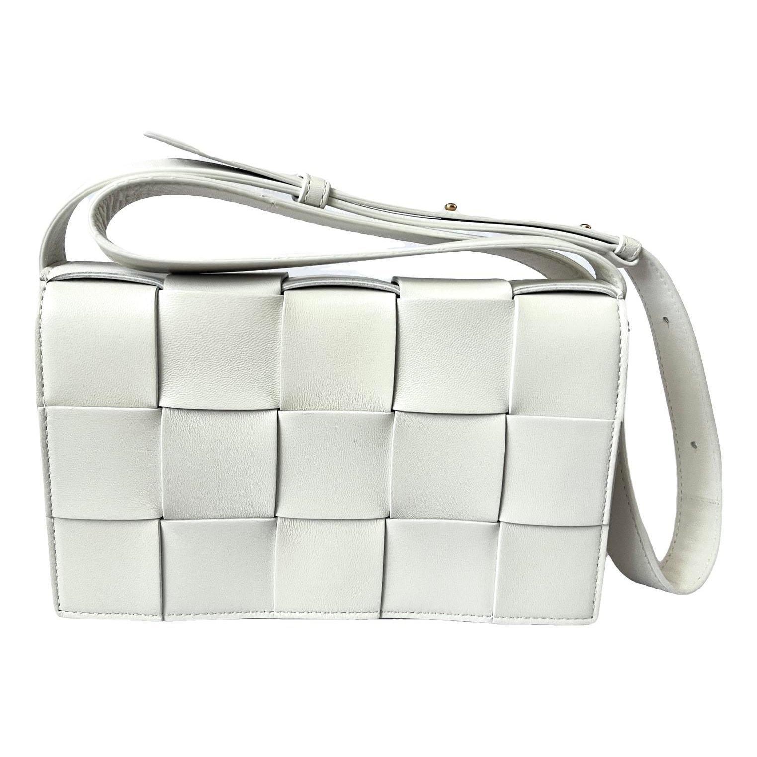 Cassette leather crossbody bag