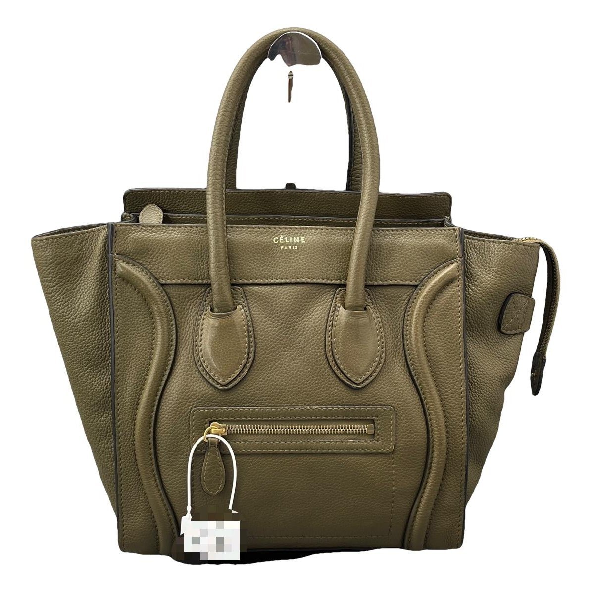 Luggage leather handbag