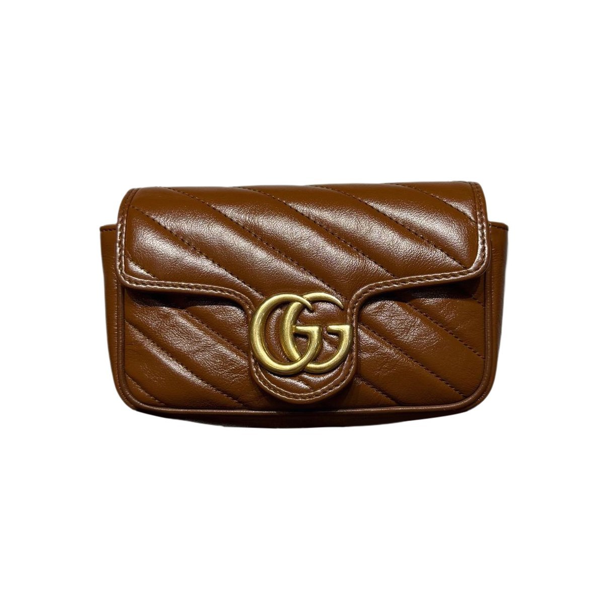 GG Marmont Flap leather handbag