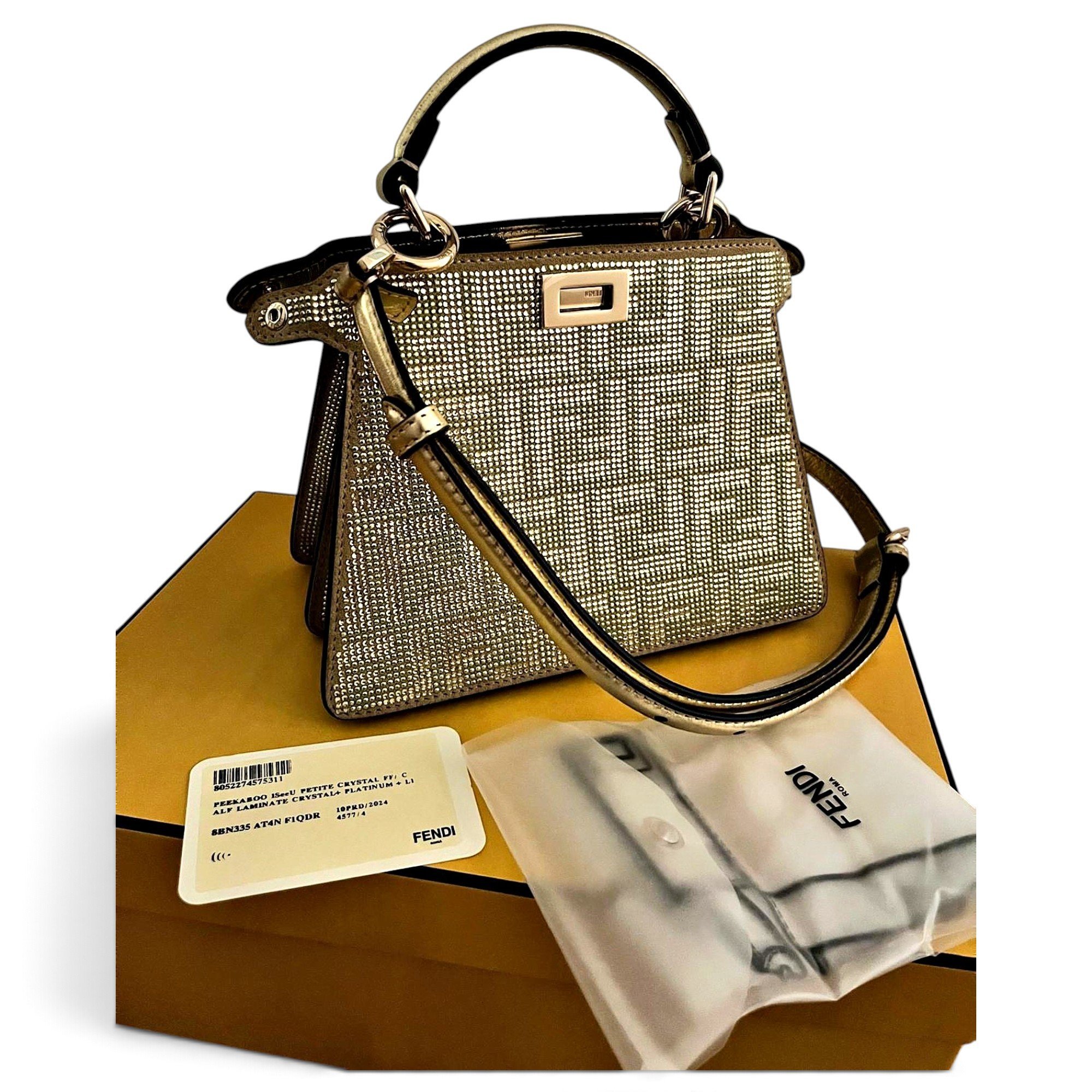 Peekaboo IseeU leather handbag