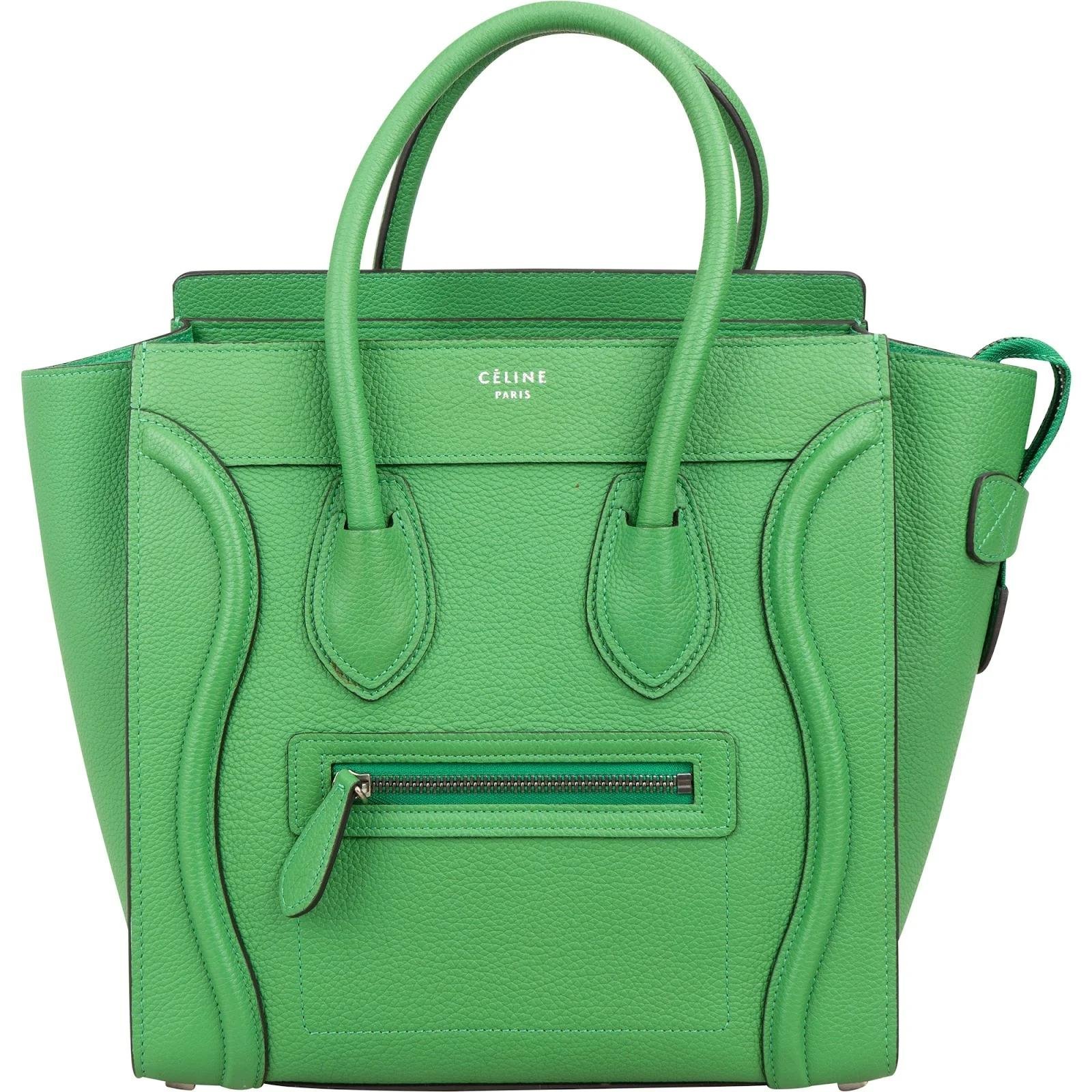 Luggage leather handbag