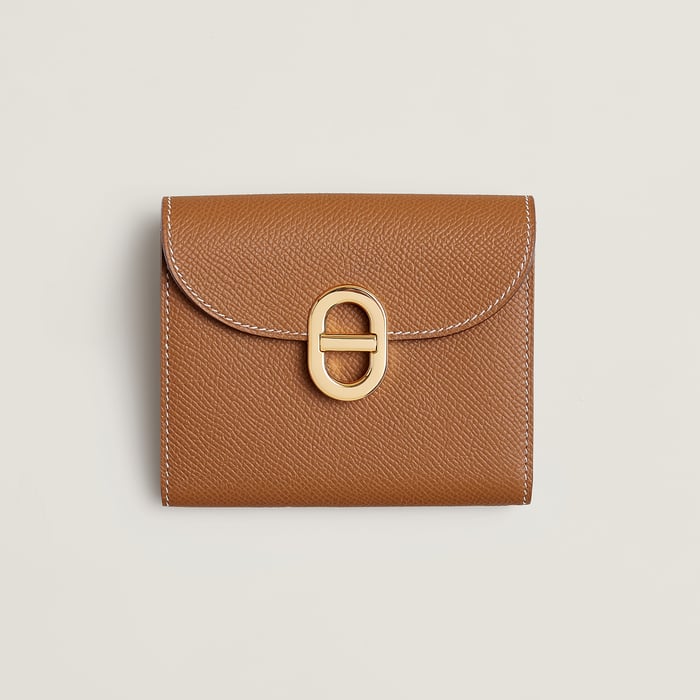 Gold Maillon Compact Wallet
