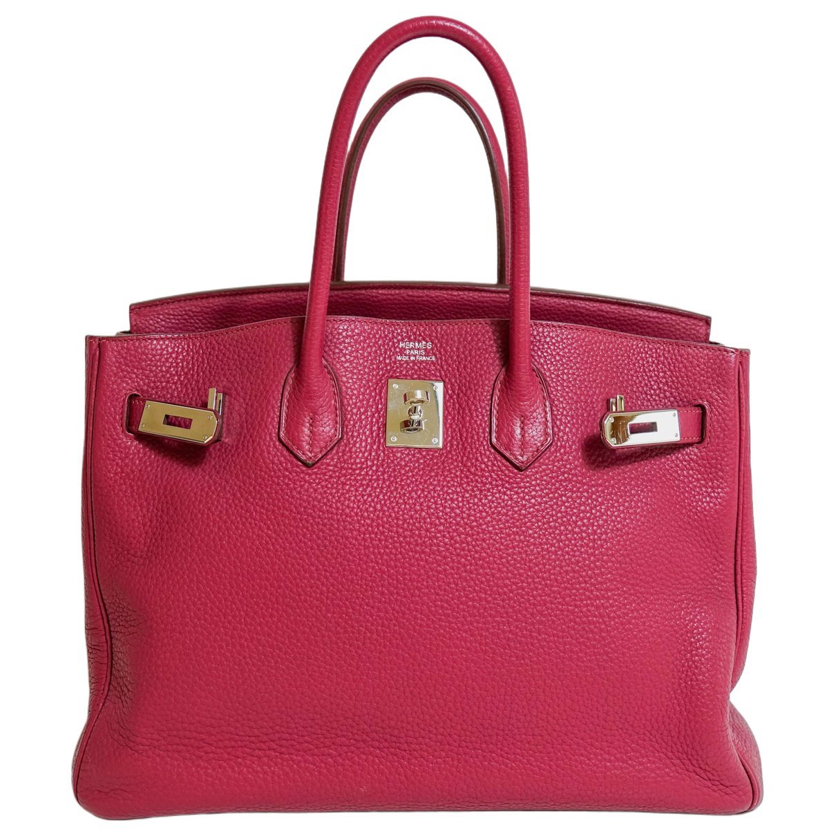 Hermes Birkin 35 Handbag Ruby Togo Leather 2010