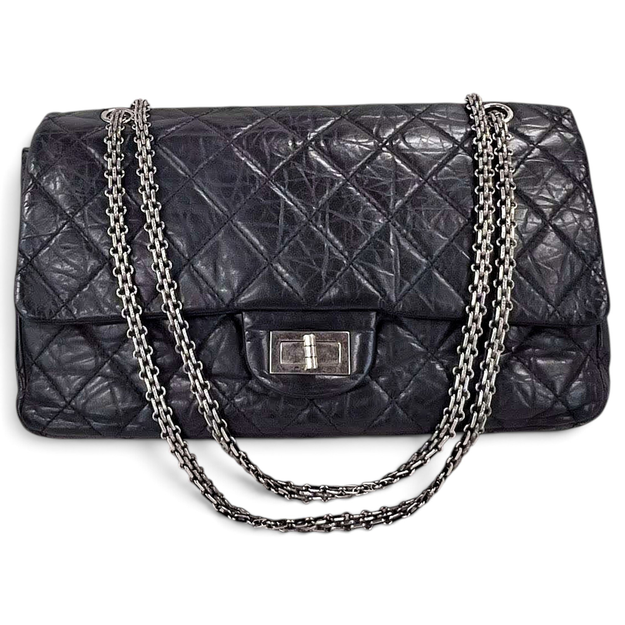 2.55 leather handbag