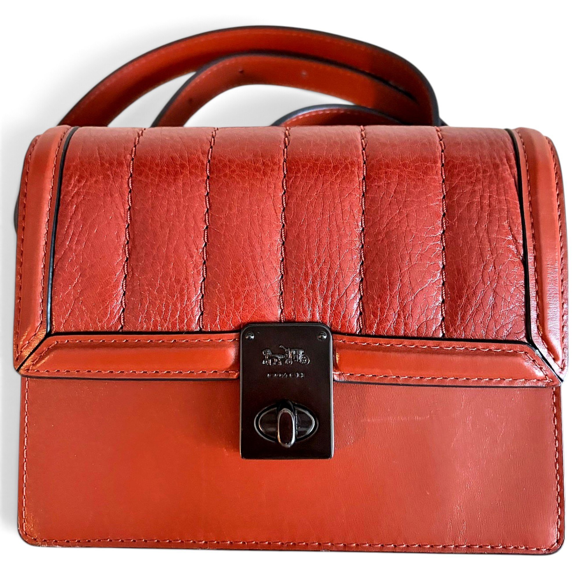 Leather crossbody bag