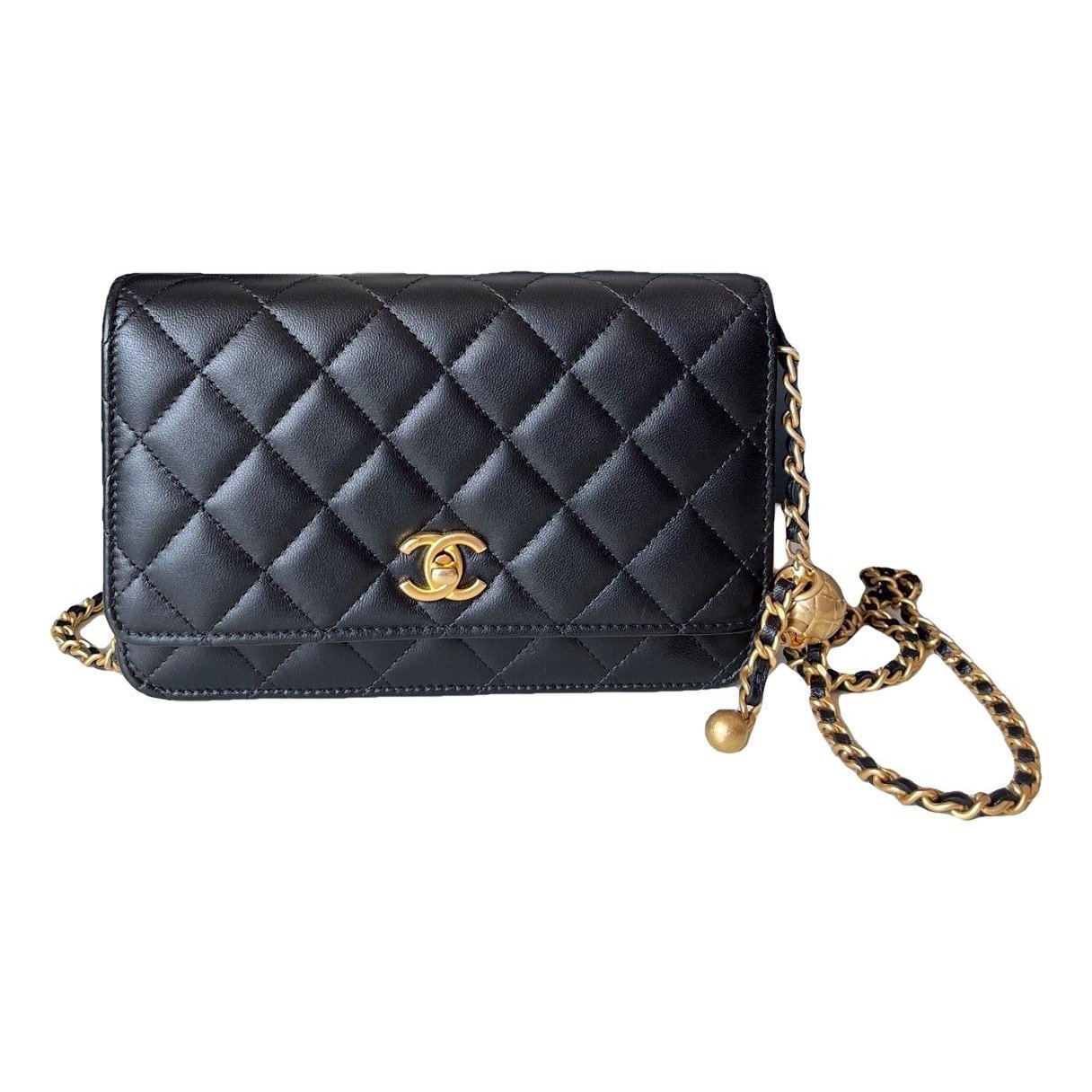 Trendy CC Wallet on Chain leather crossbody bag