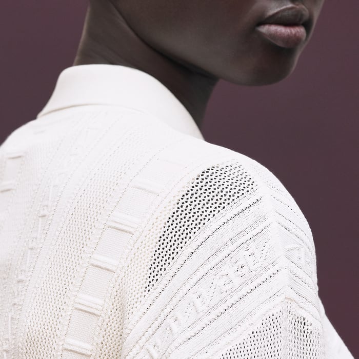 Blanc Céramique Long-sleeve Sweater